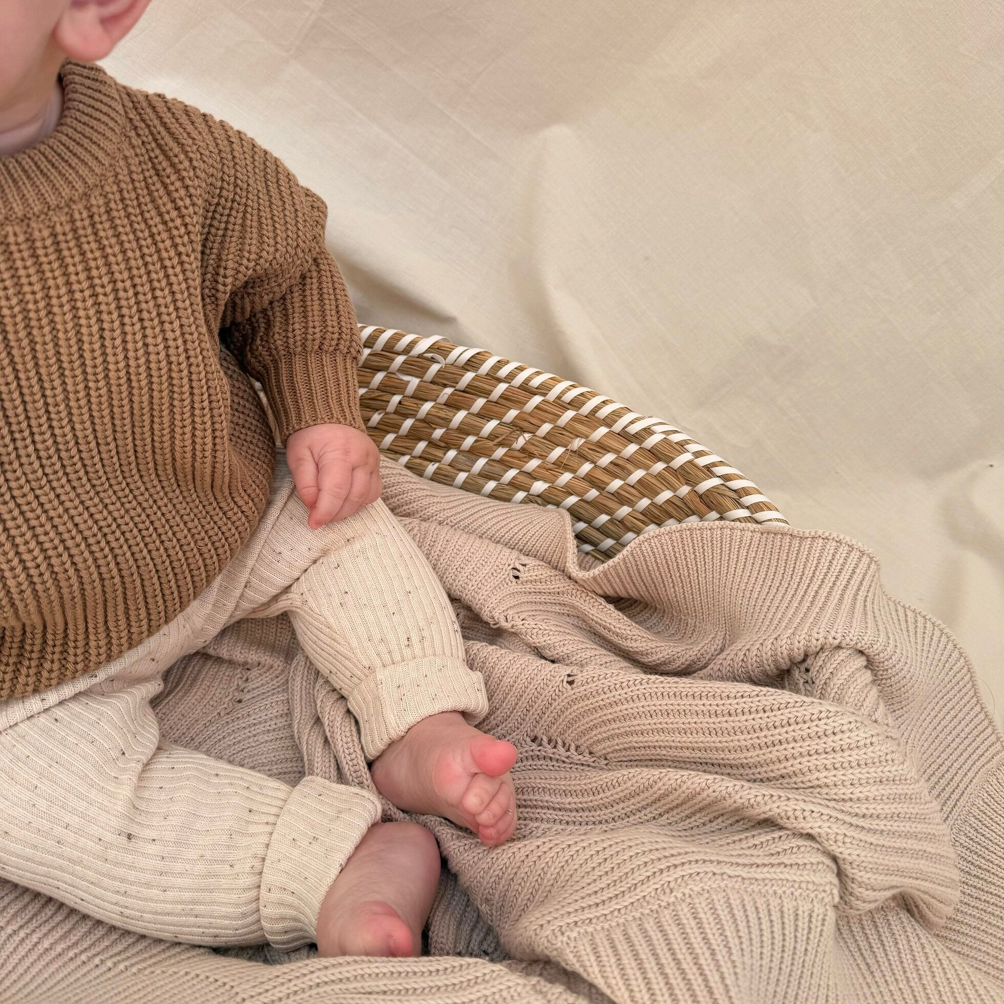 Hunter + Rose x TLWS | latte jumper