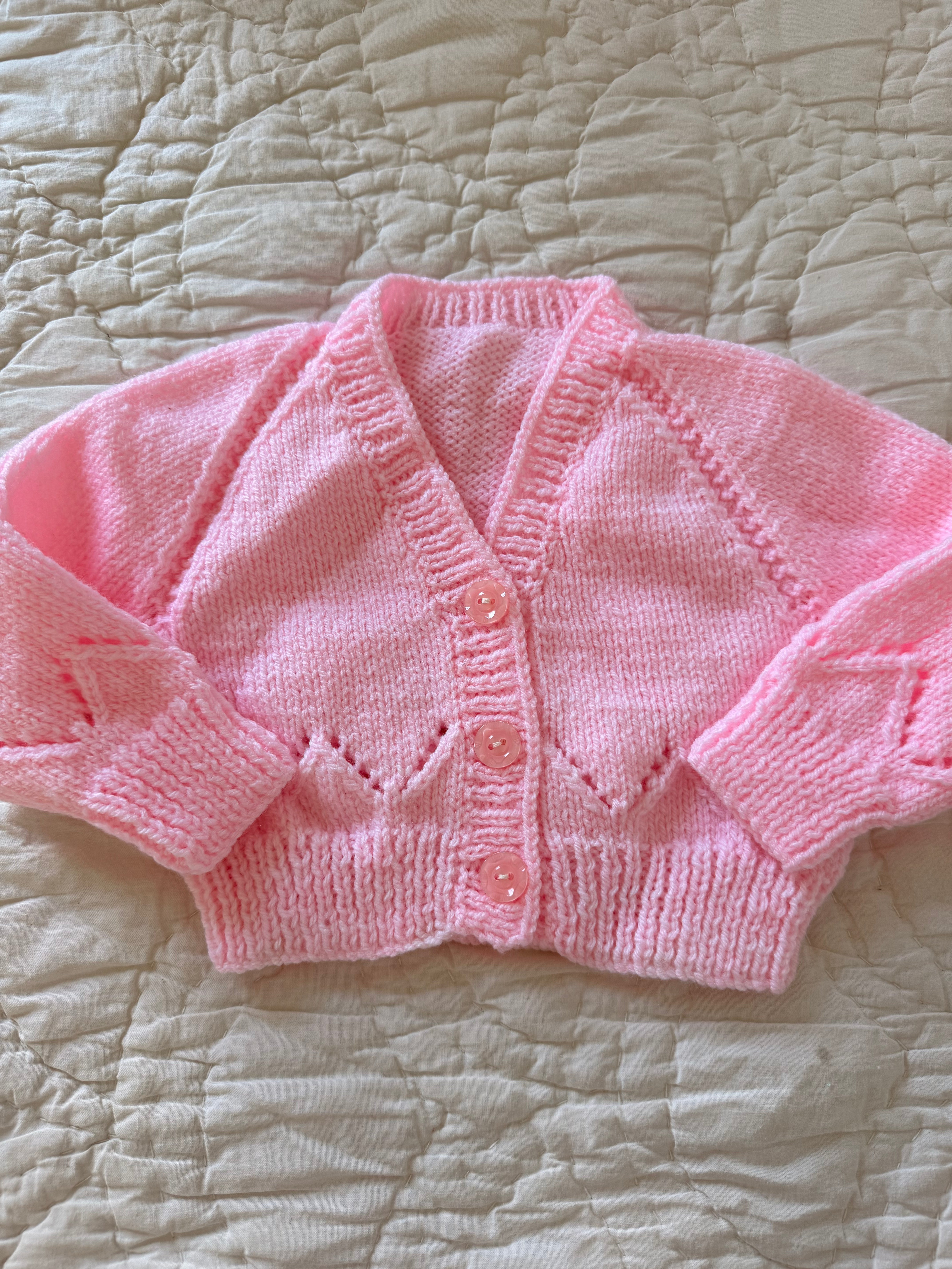 3-6 months | hand knit