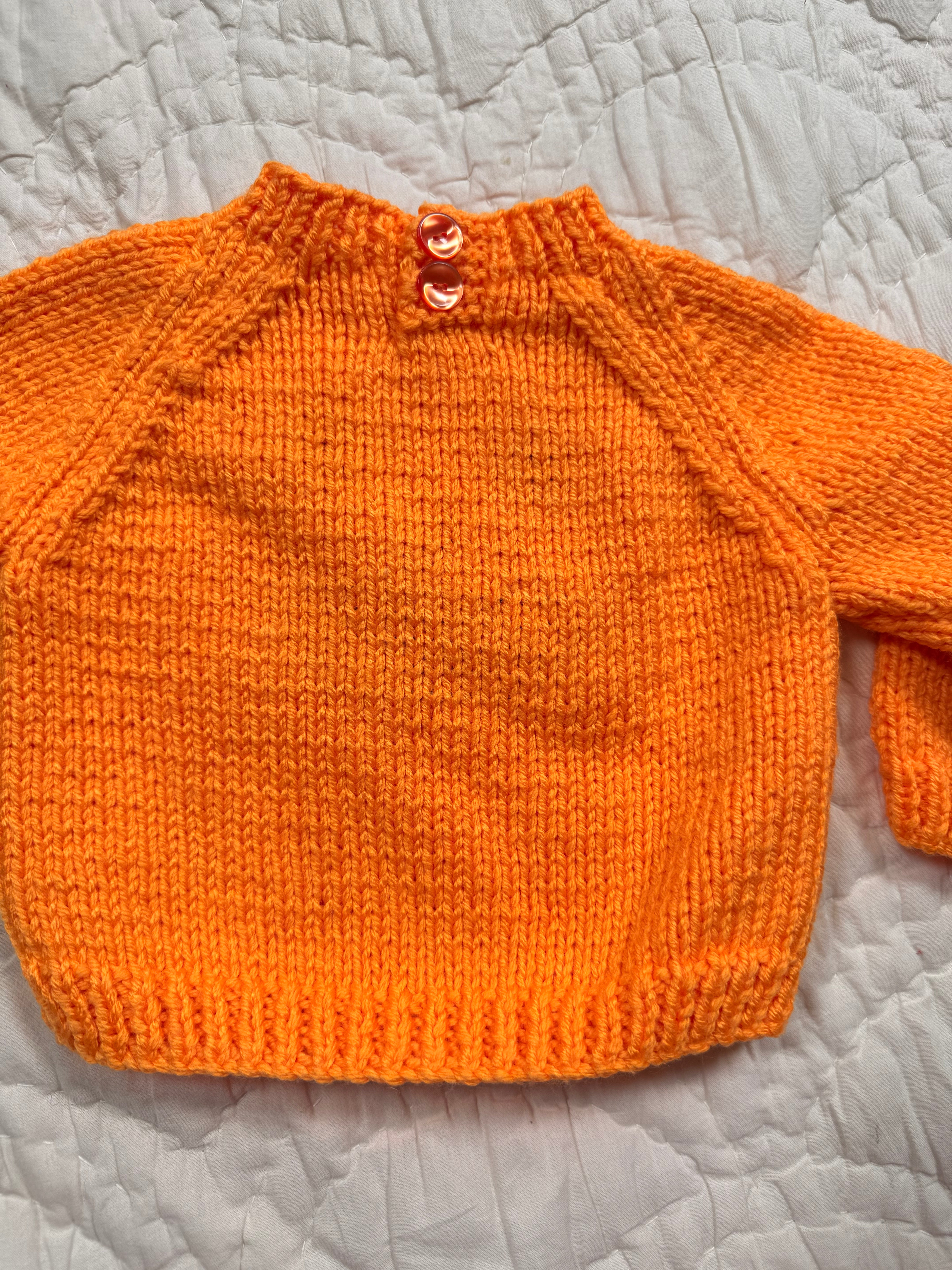 3-6 months | hand knit