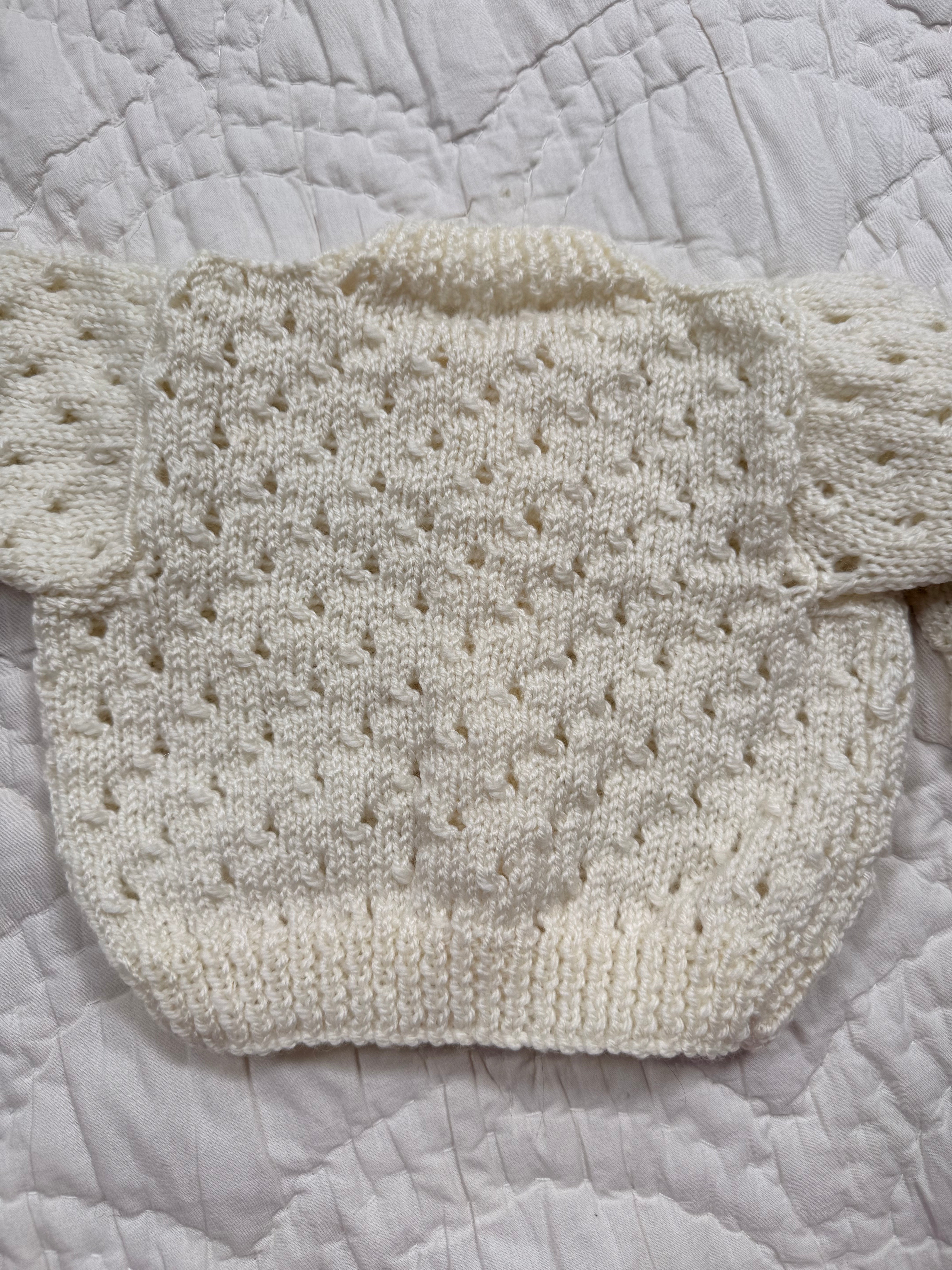 3-6 months | hand knit