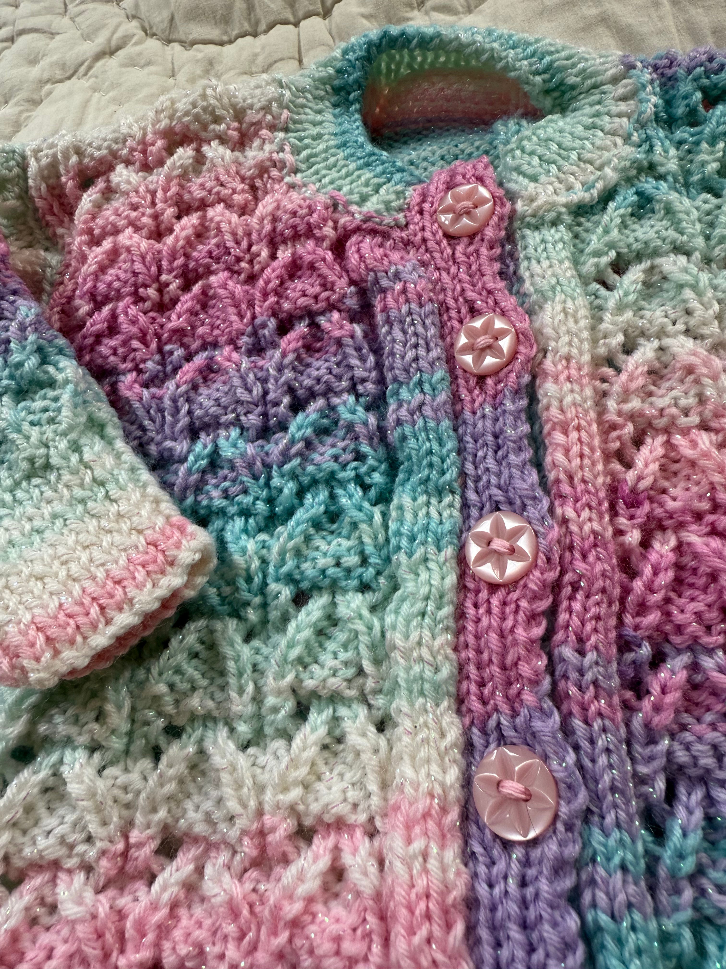 3-6 months | hand knit