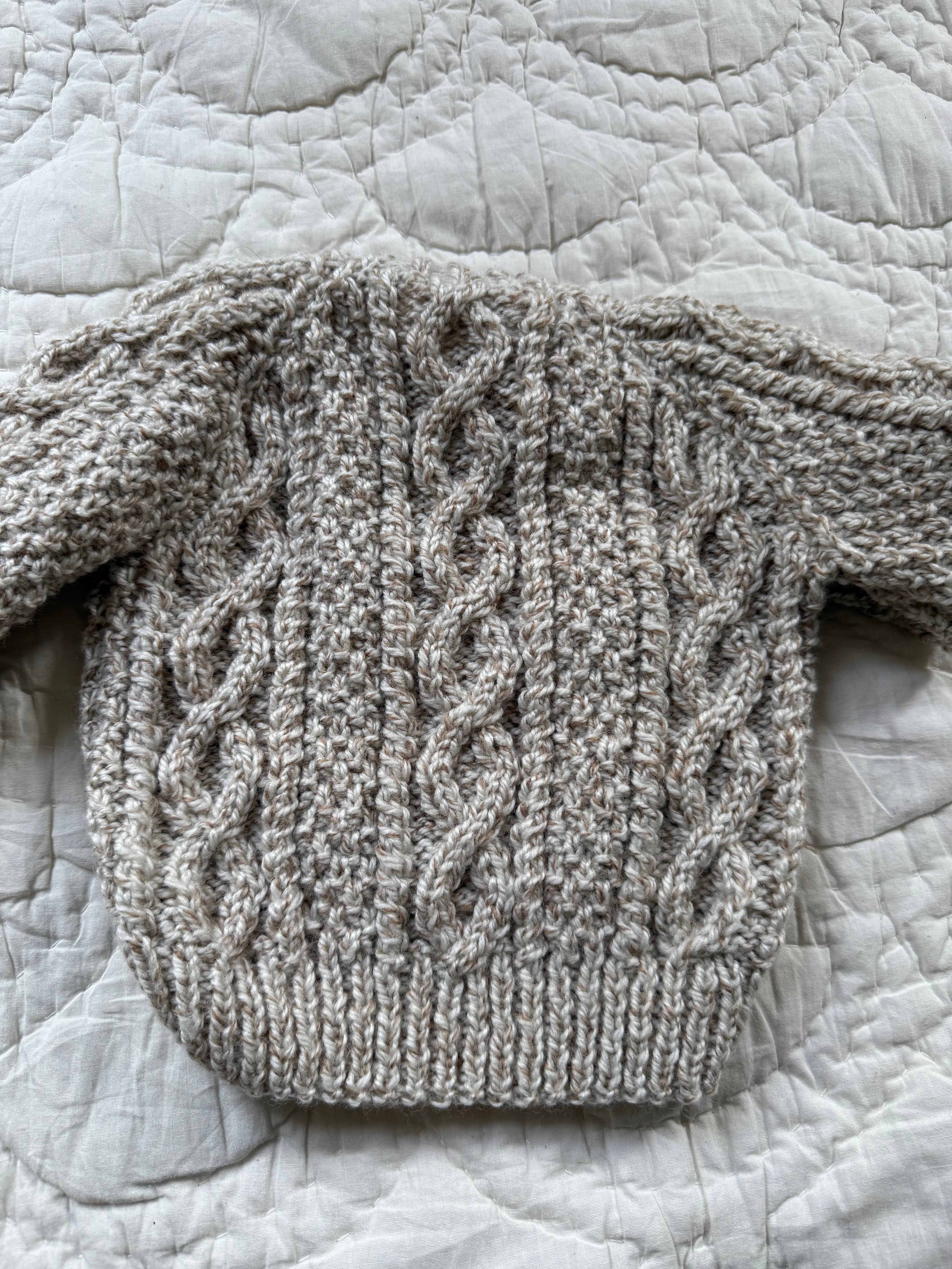 3-6 months | hand knit