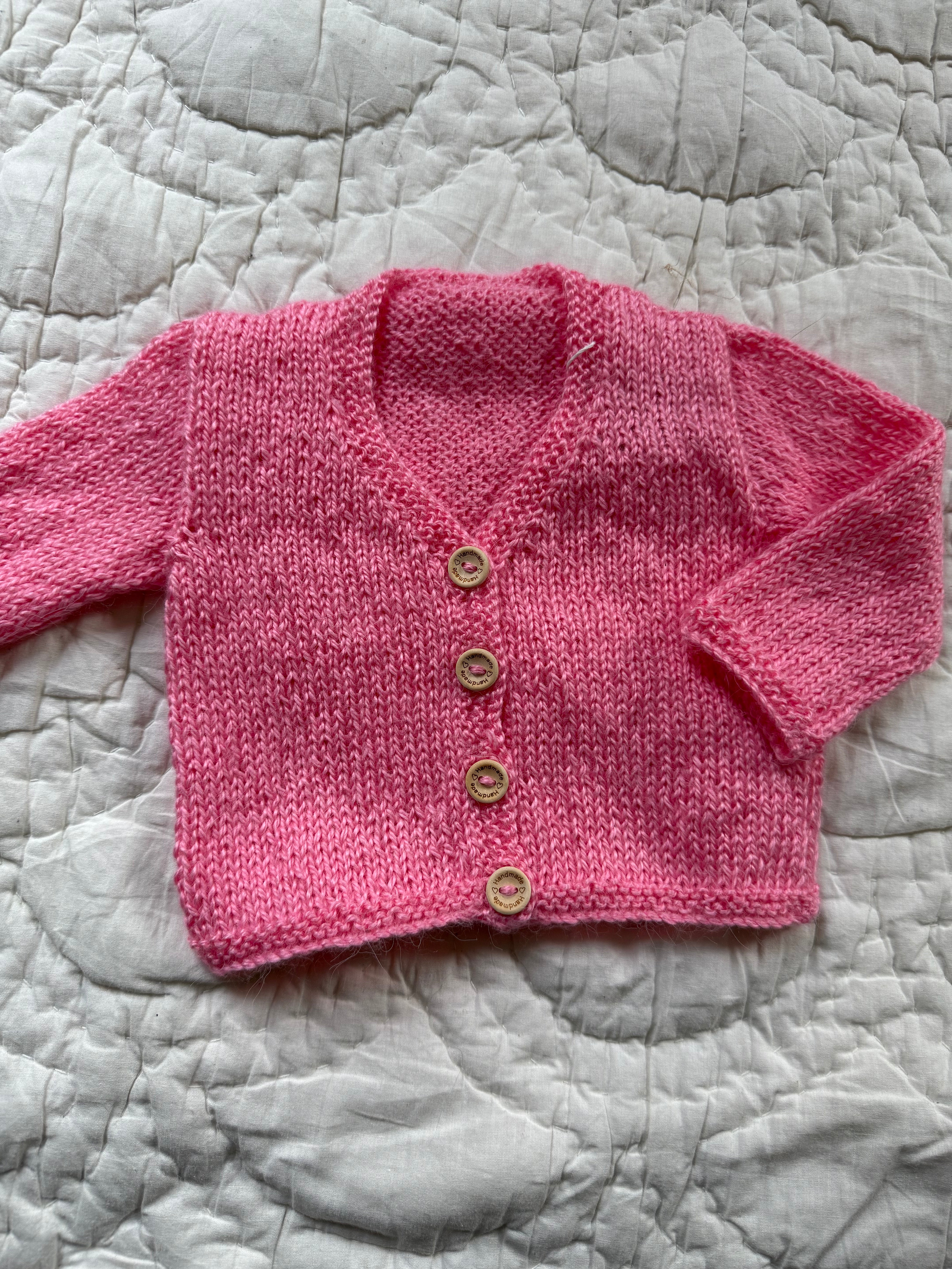 3-6 months | hand knit