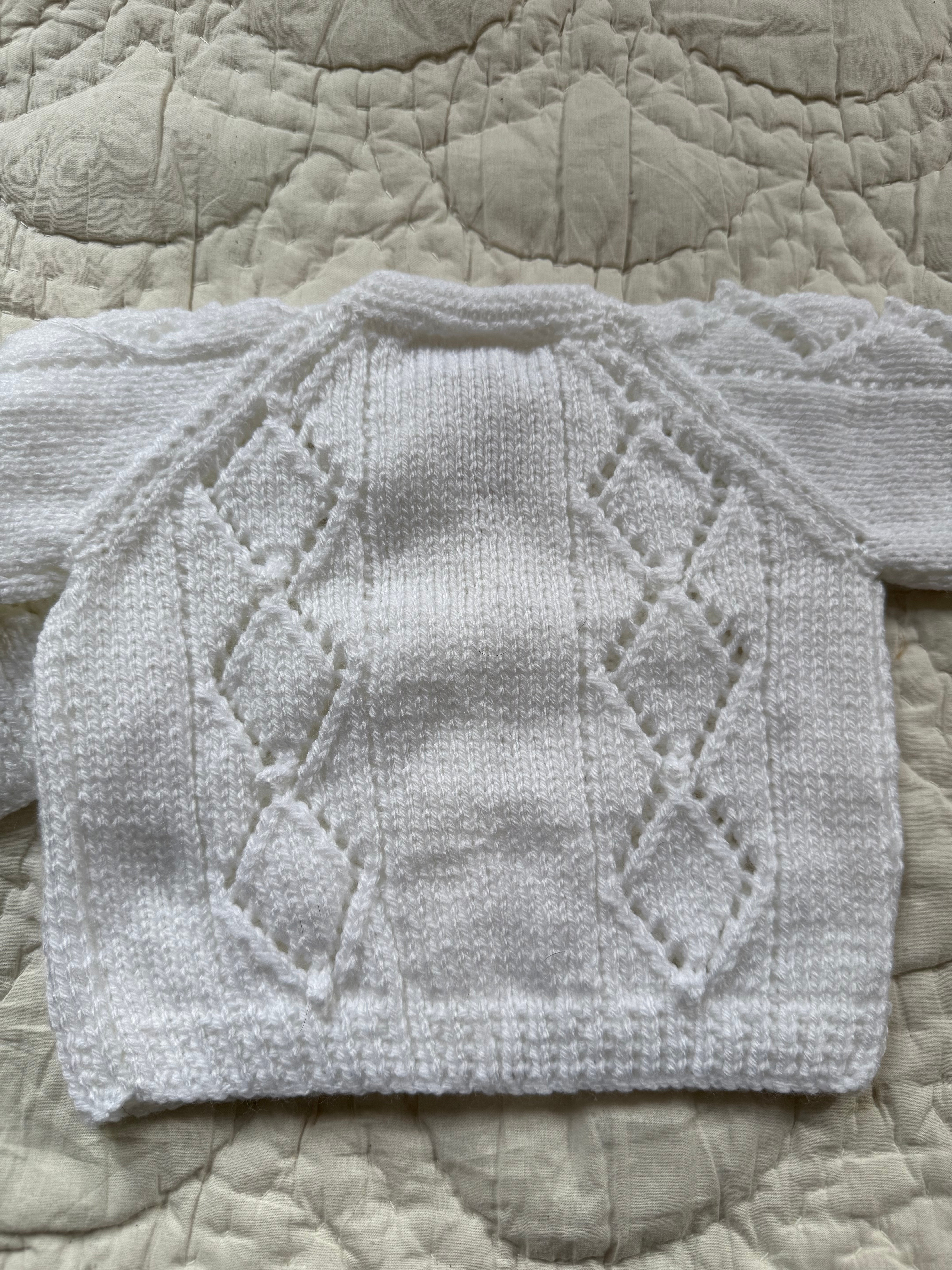 3-6 months | hand knit