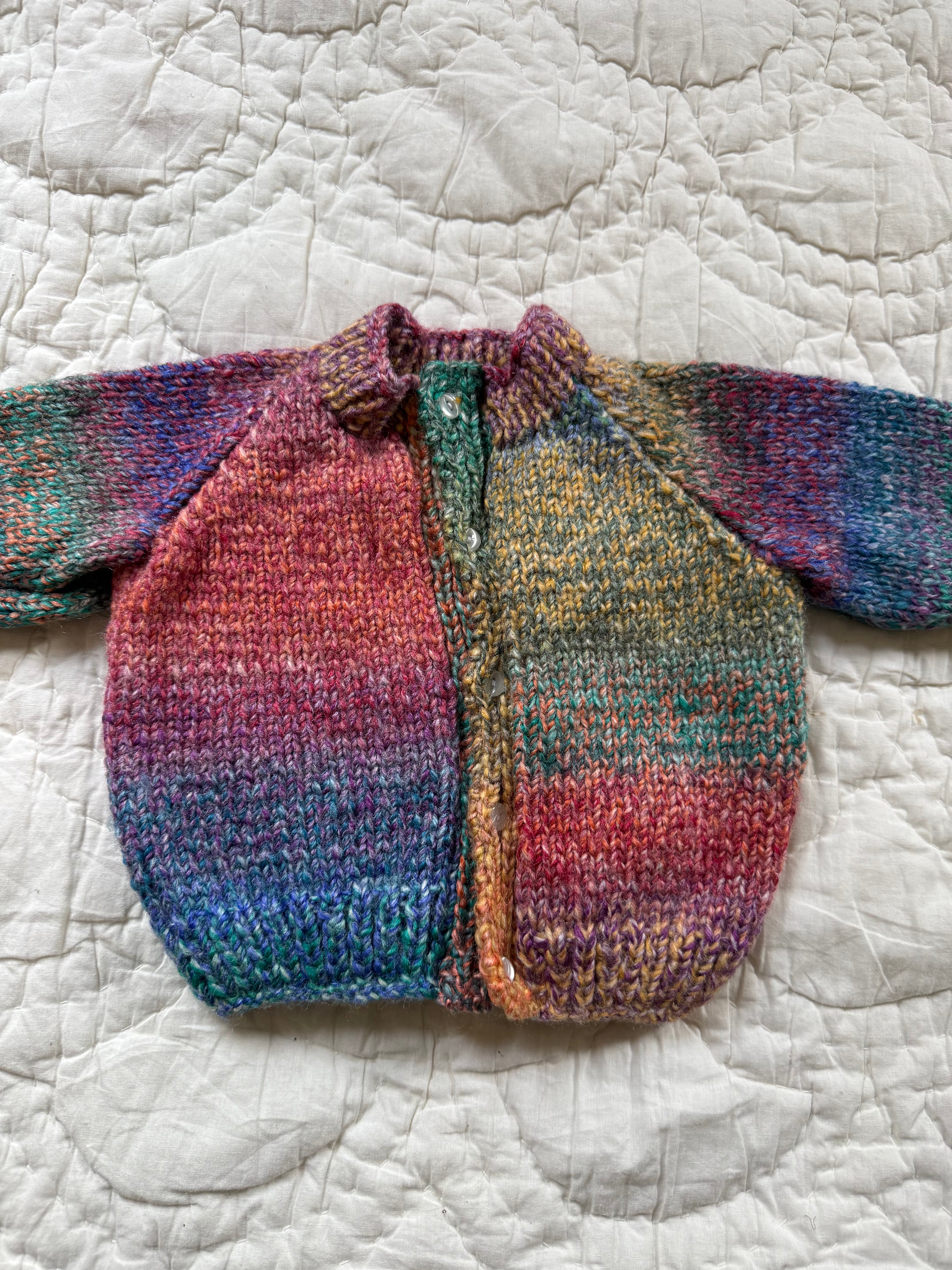3-6 months | hand knit
