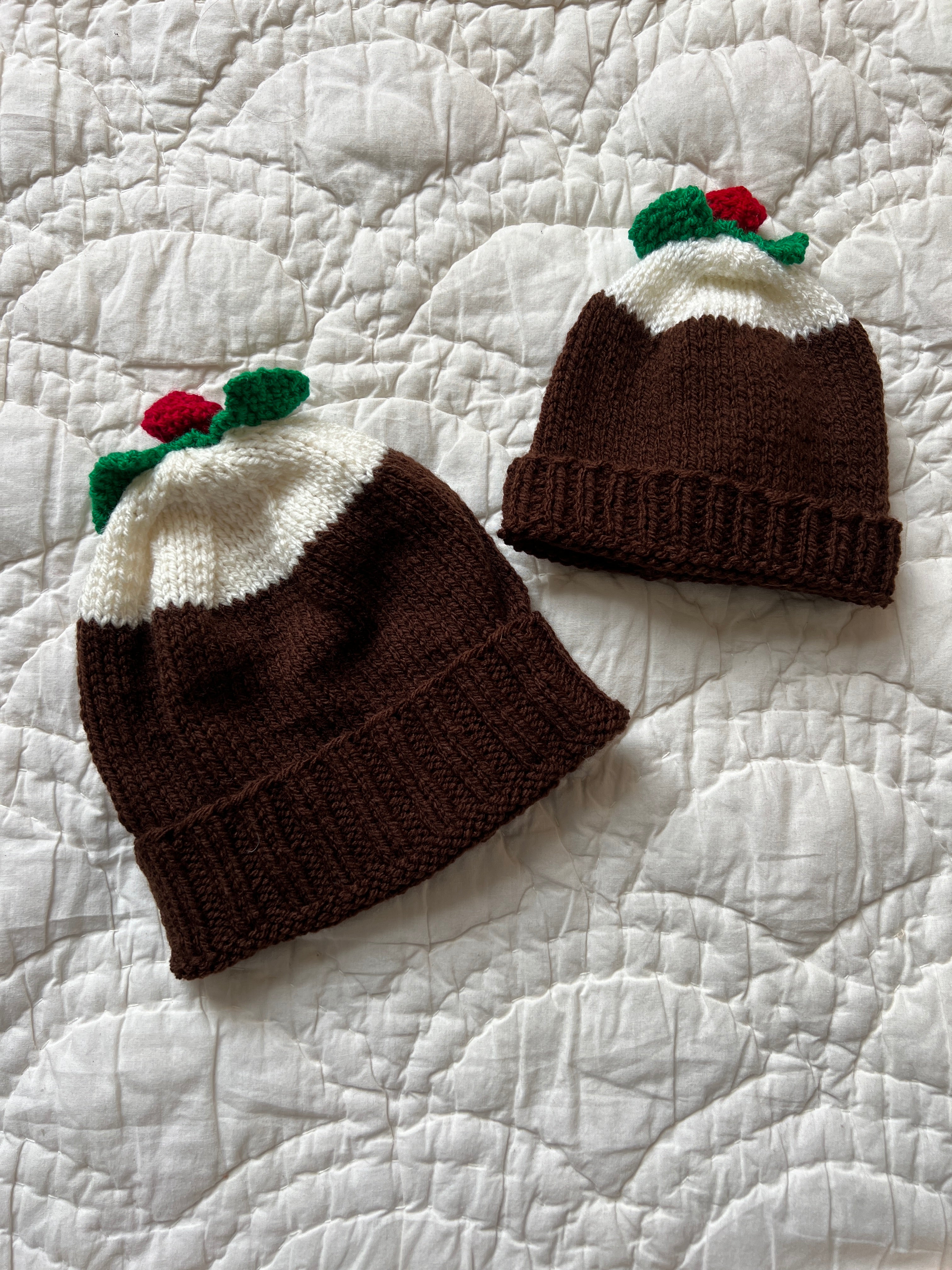 Christmas Pudding Hats