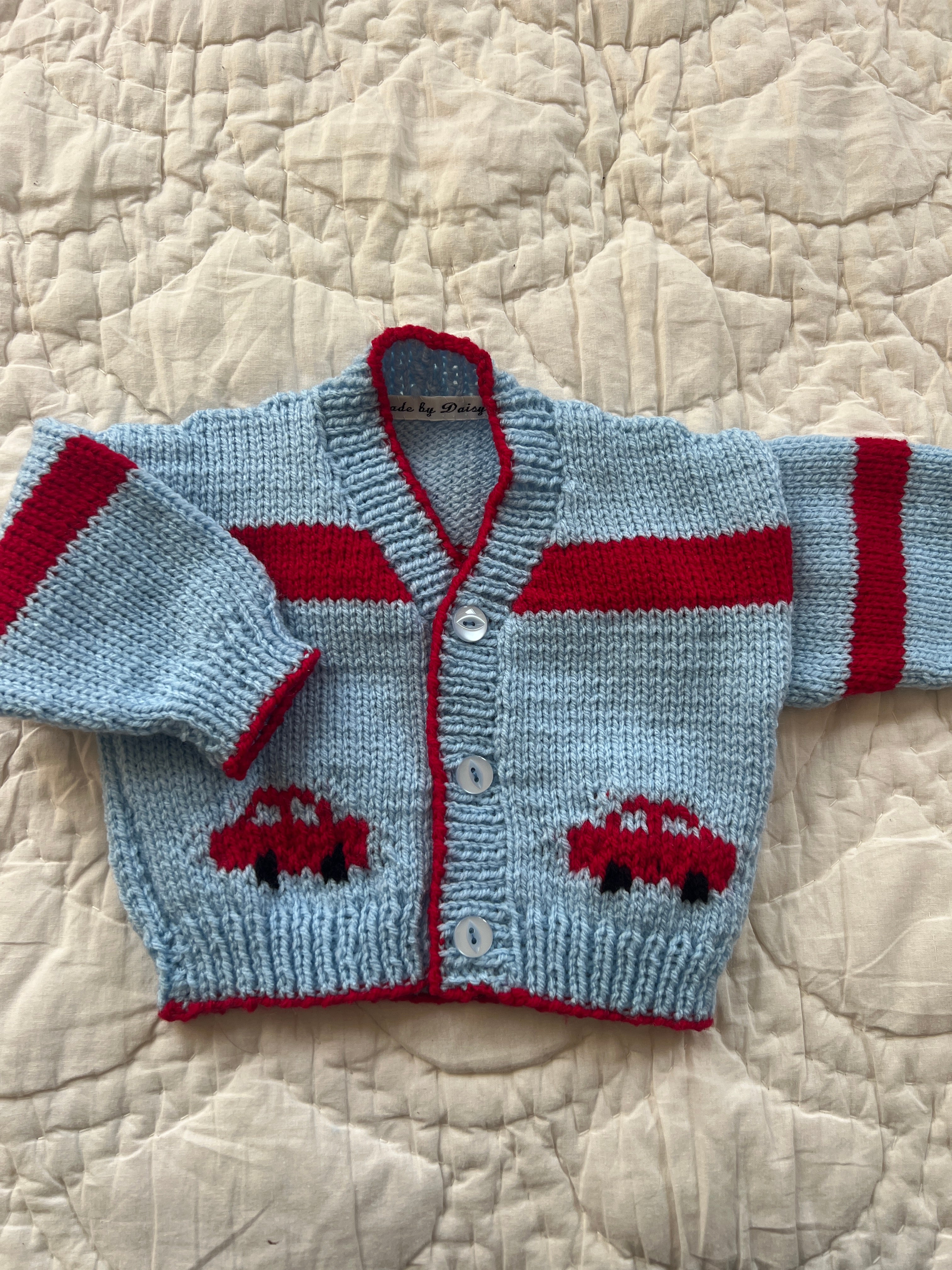 3-6 months | hand knit