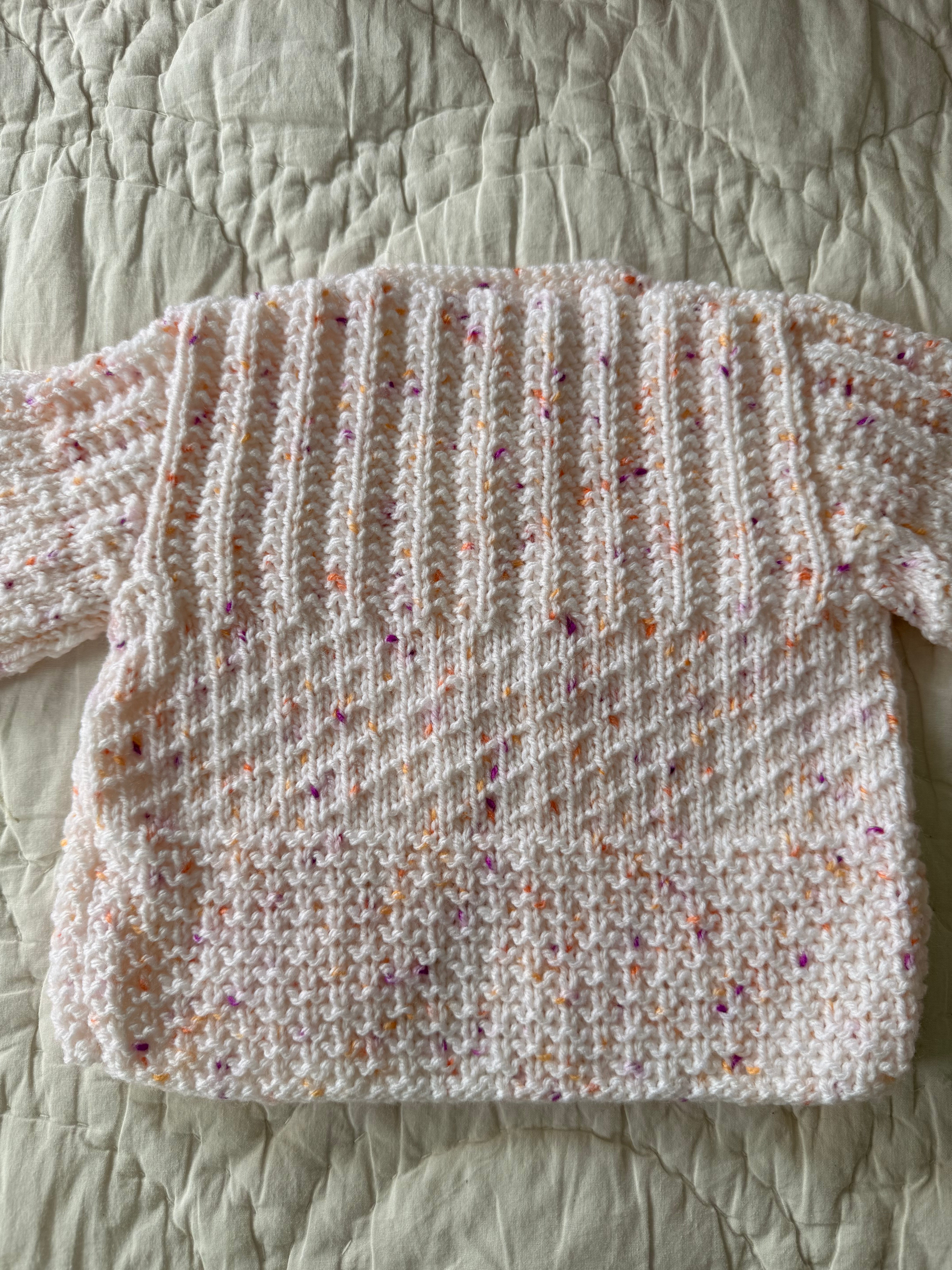 3-6 months | hand knit
