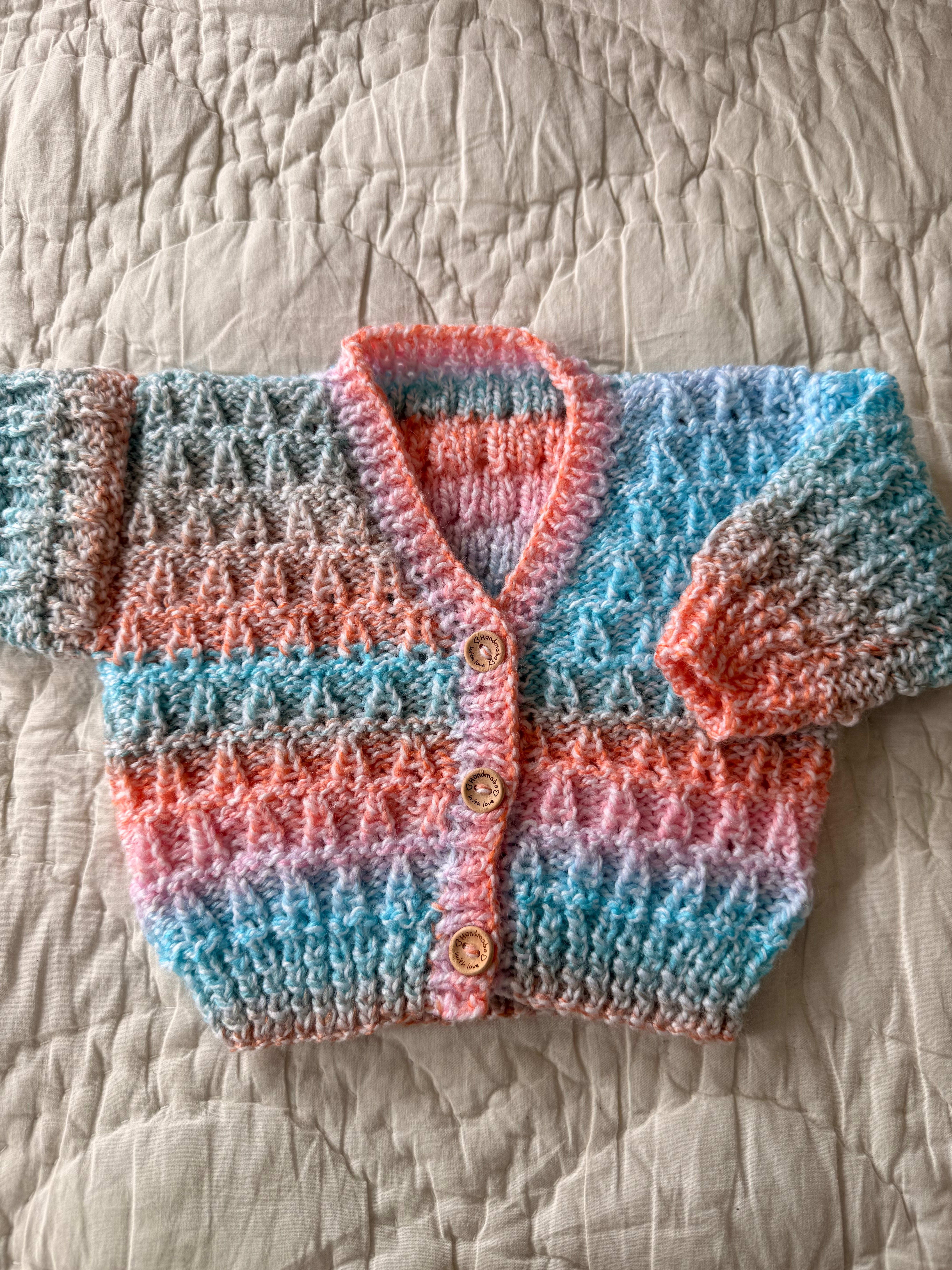 3-6 months | hand knit