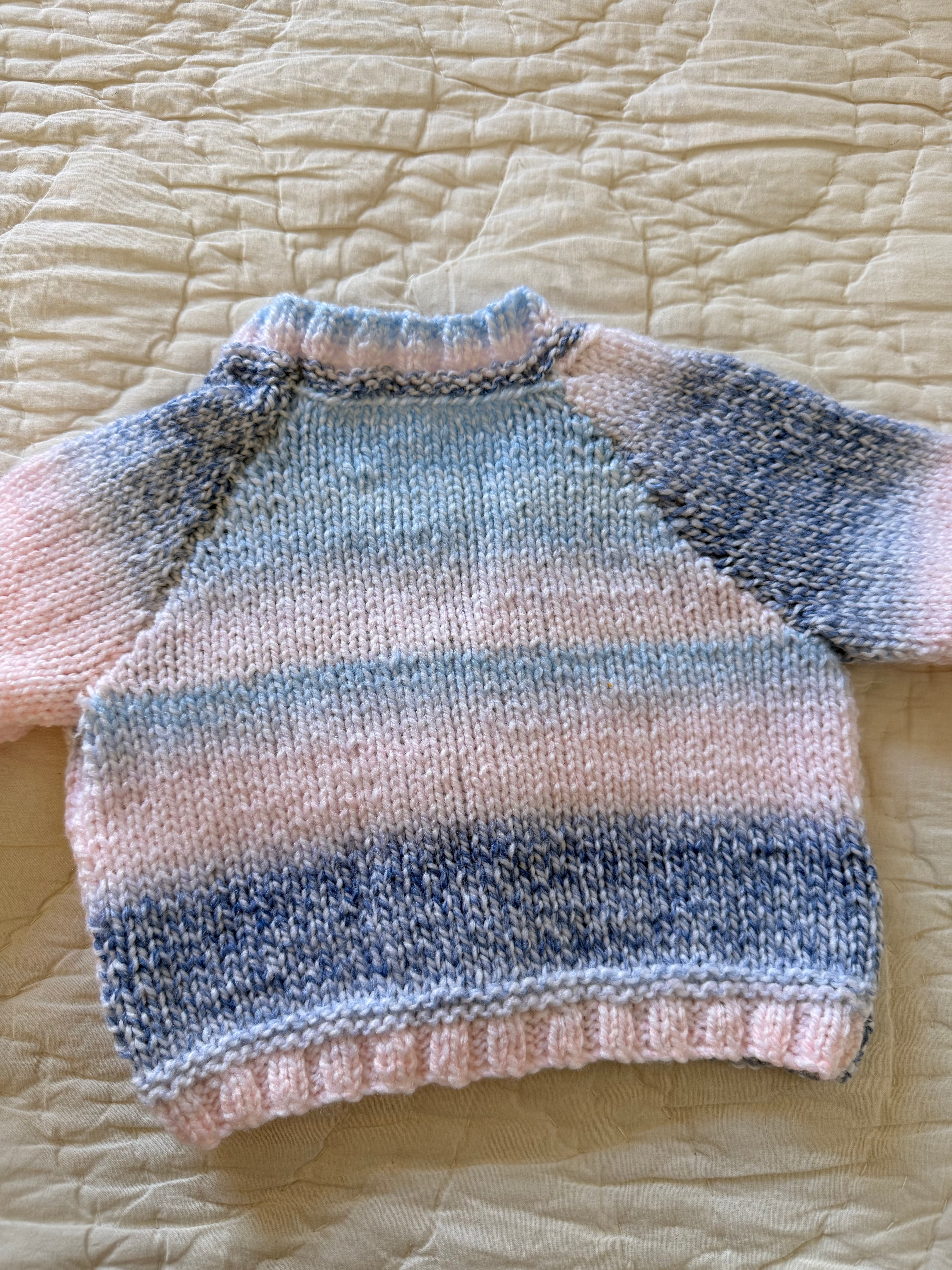 3-6 months | hand knit
