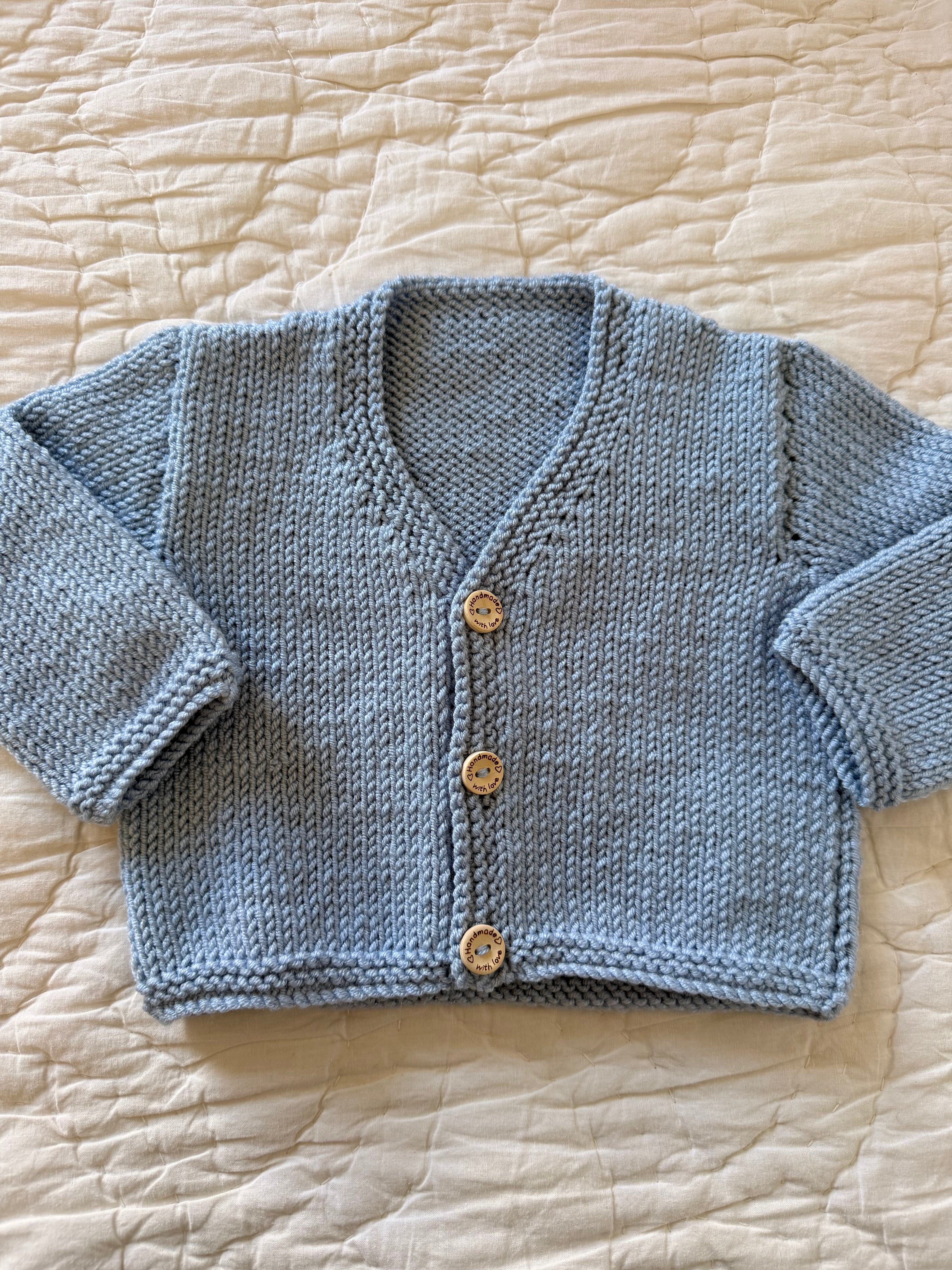 3-6 months | hand knit