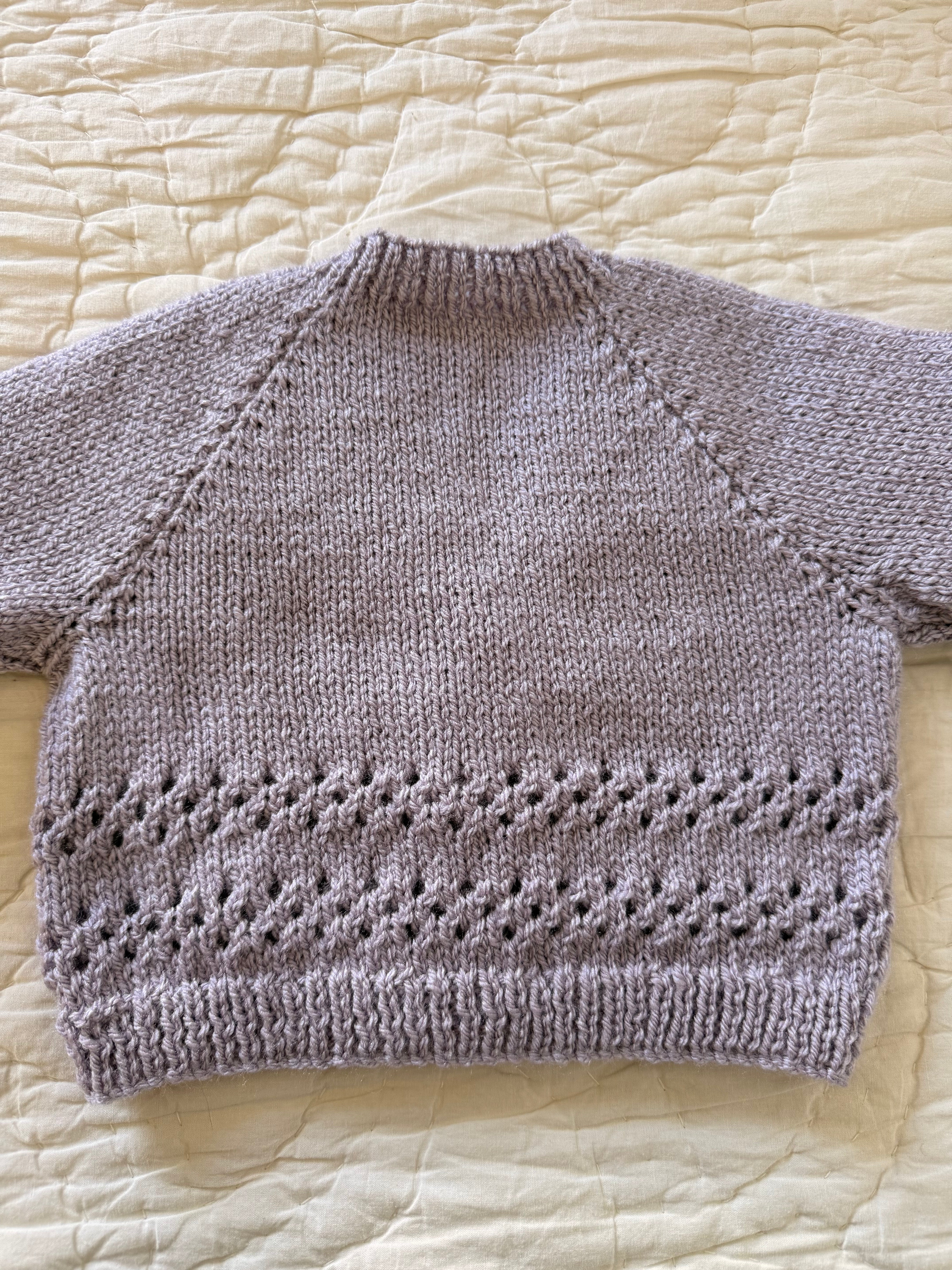 3-6 months | hand knit