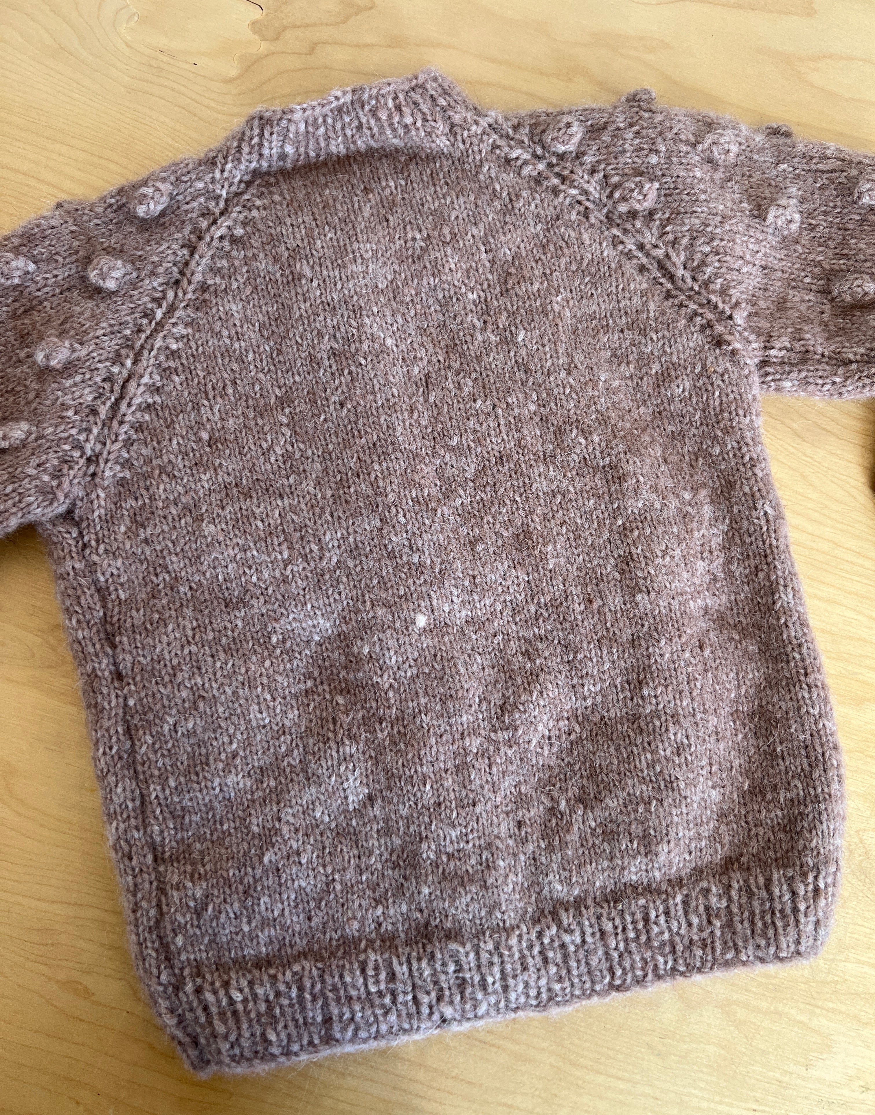 3 years | Hand Knit Merino Alpaca