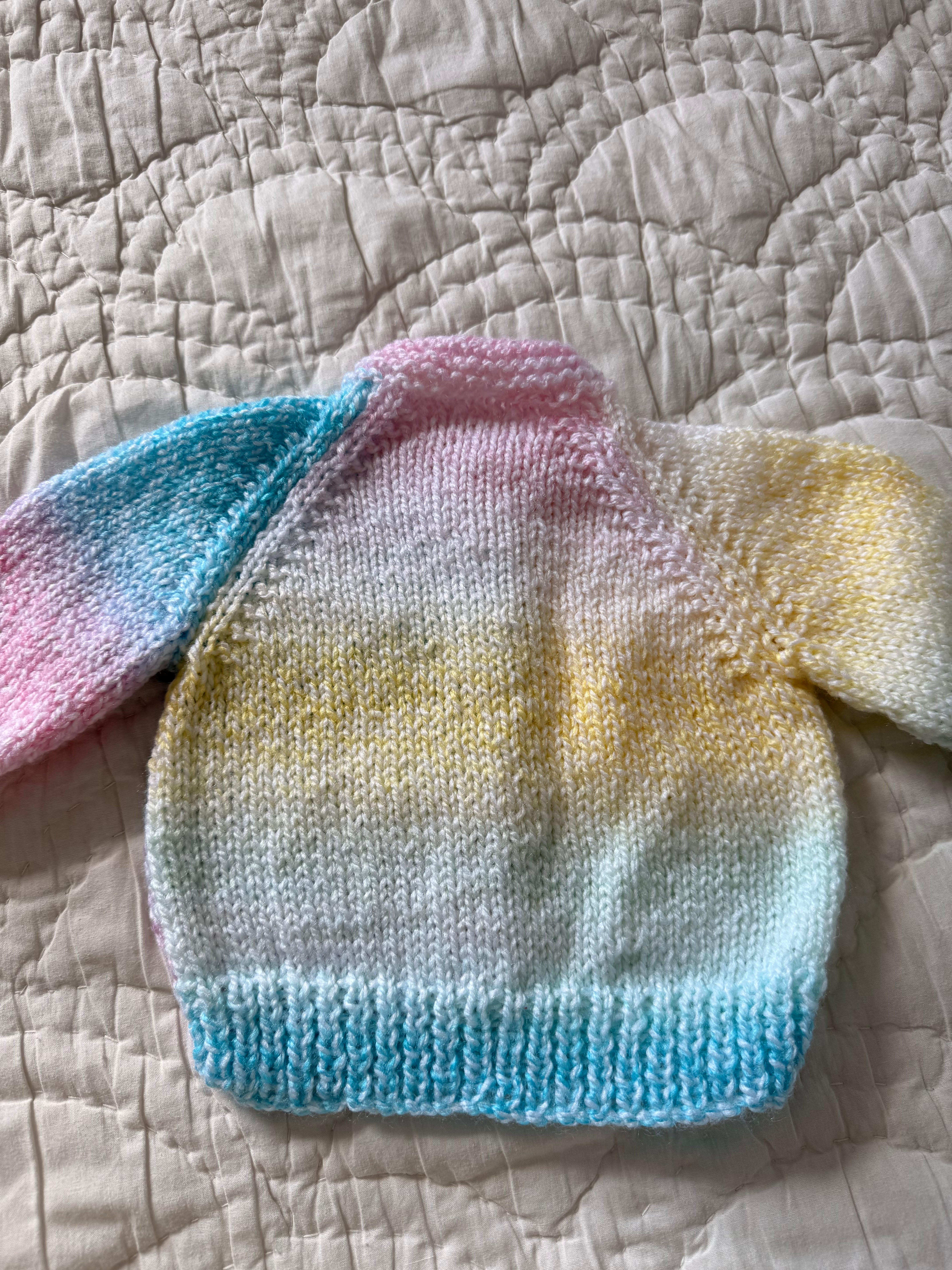 0-3 months | hand knit