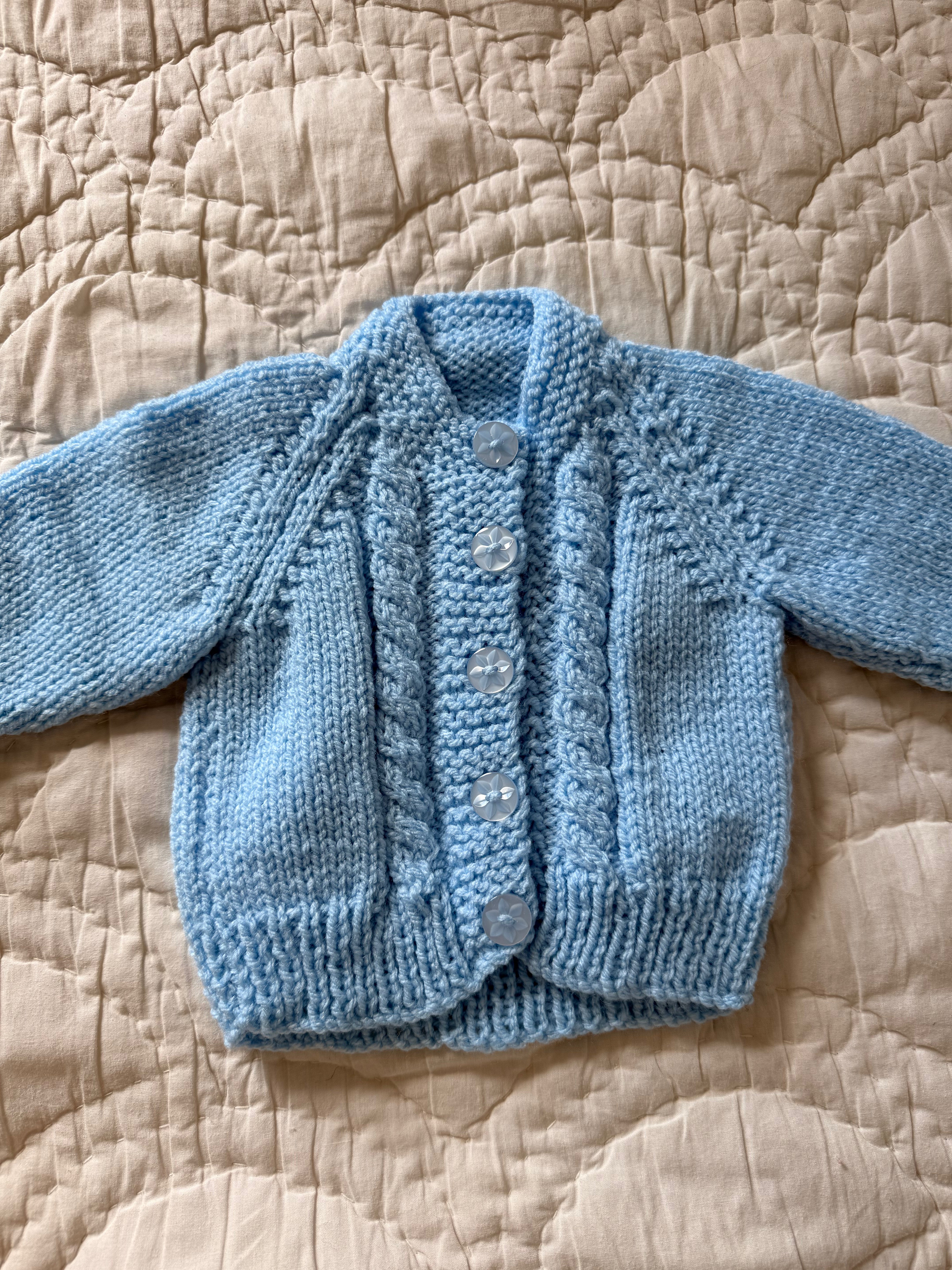 0-3 months | hand knit