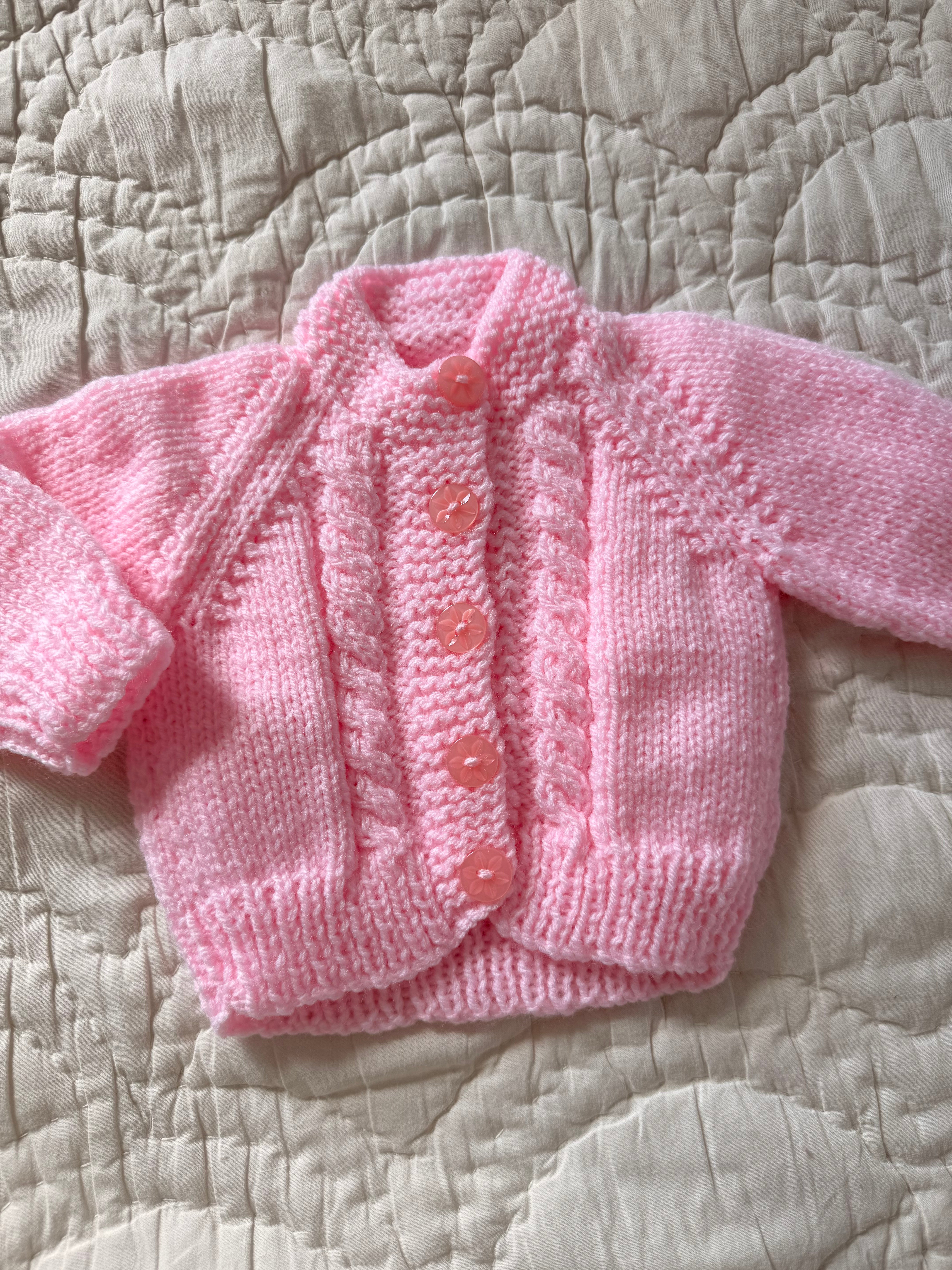 0-3 months | hand knit