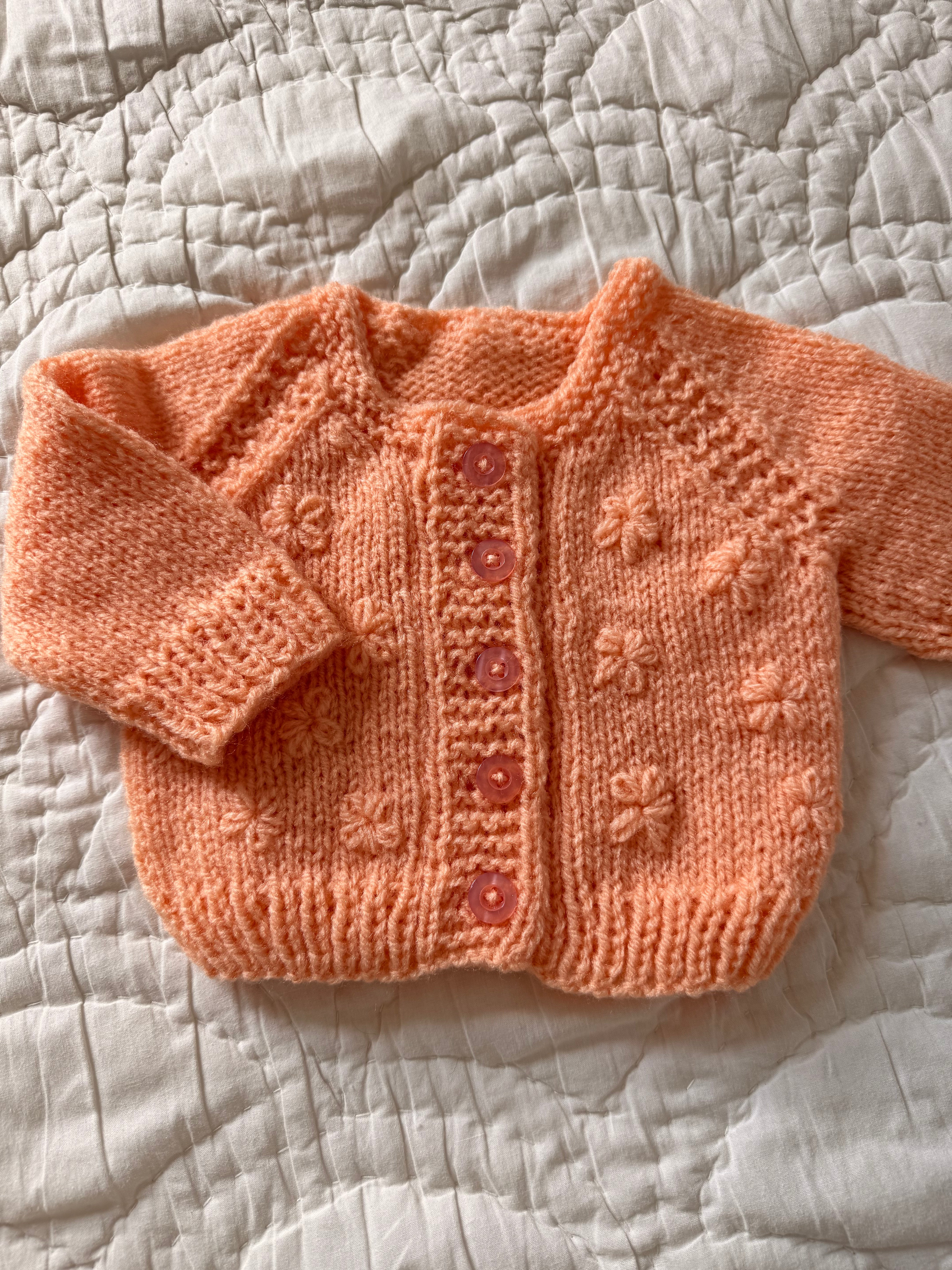 3-6 months | hand knit