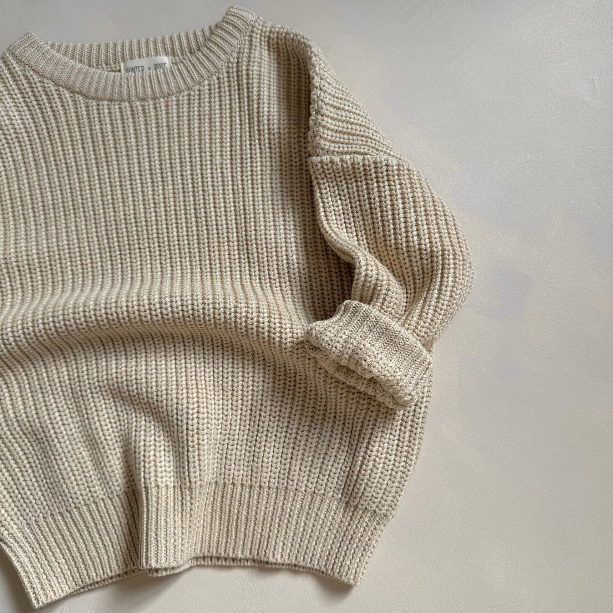 Hunter + Rose x TLWS | cream jumper