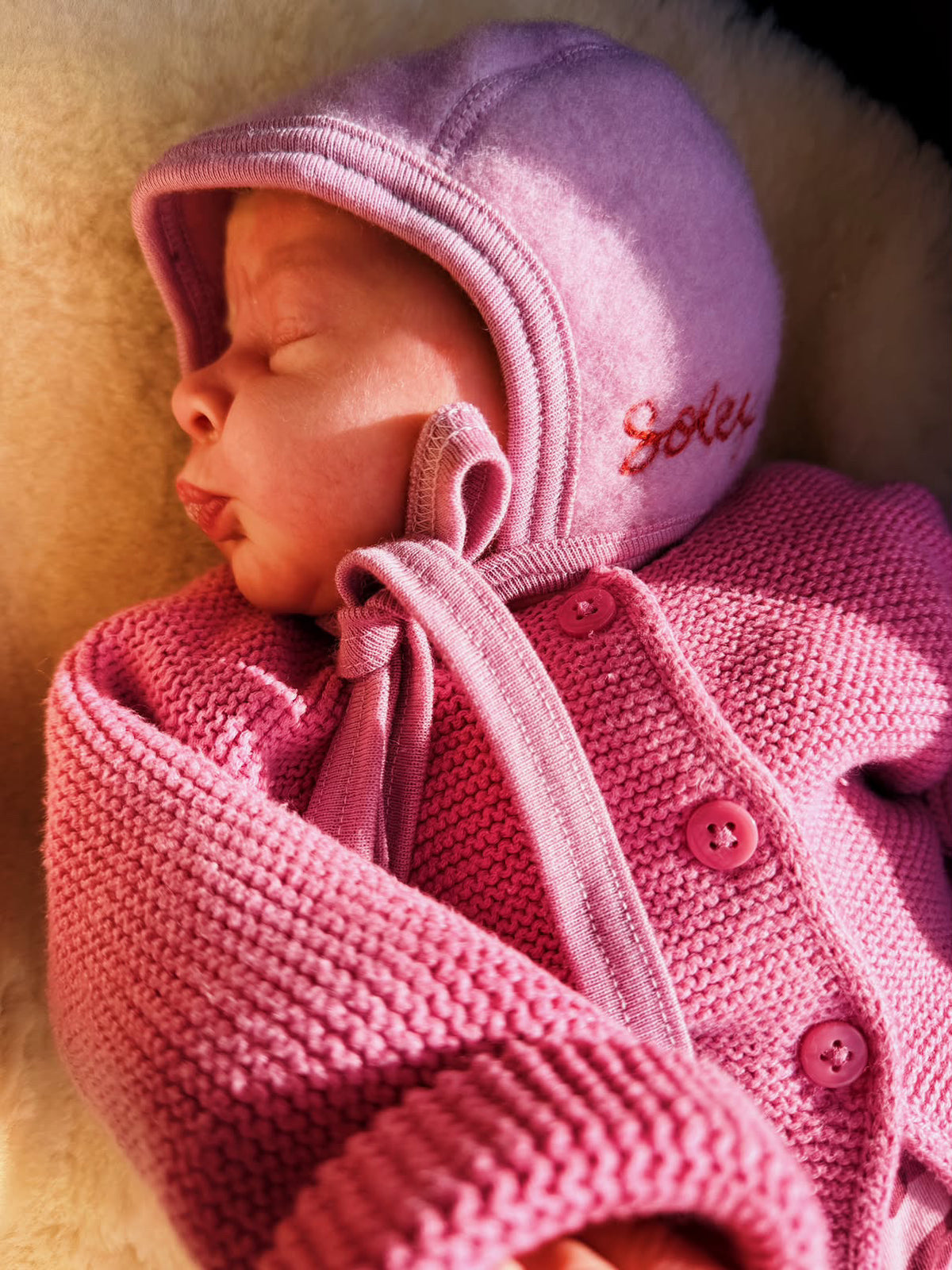 ENGEL x TLWS merino bonnet