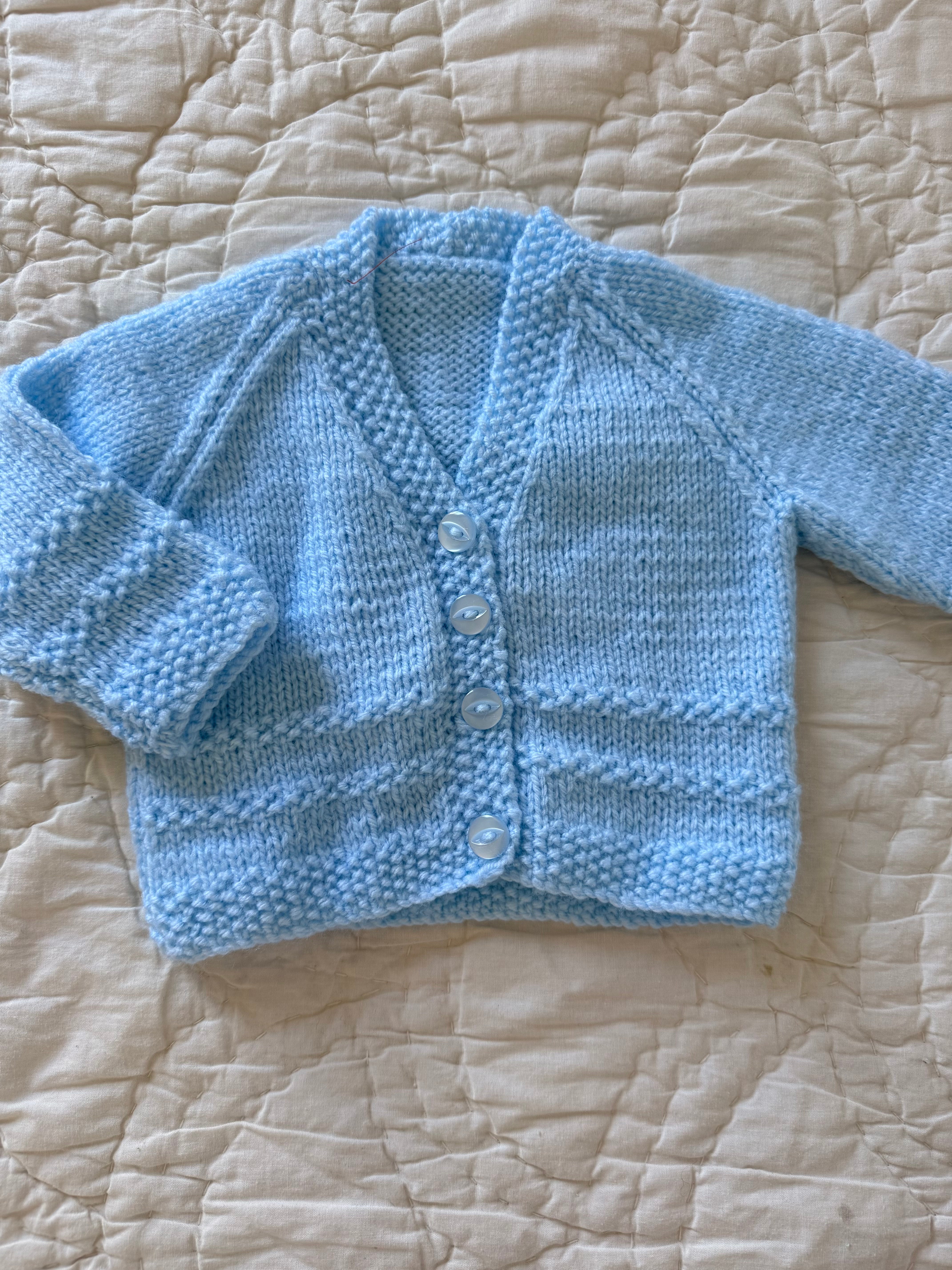 0-3 months | hand knit