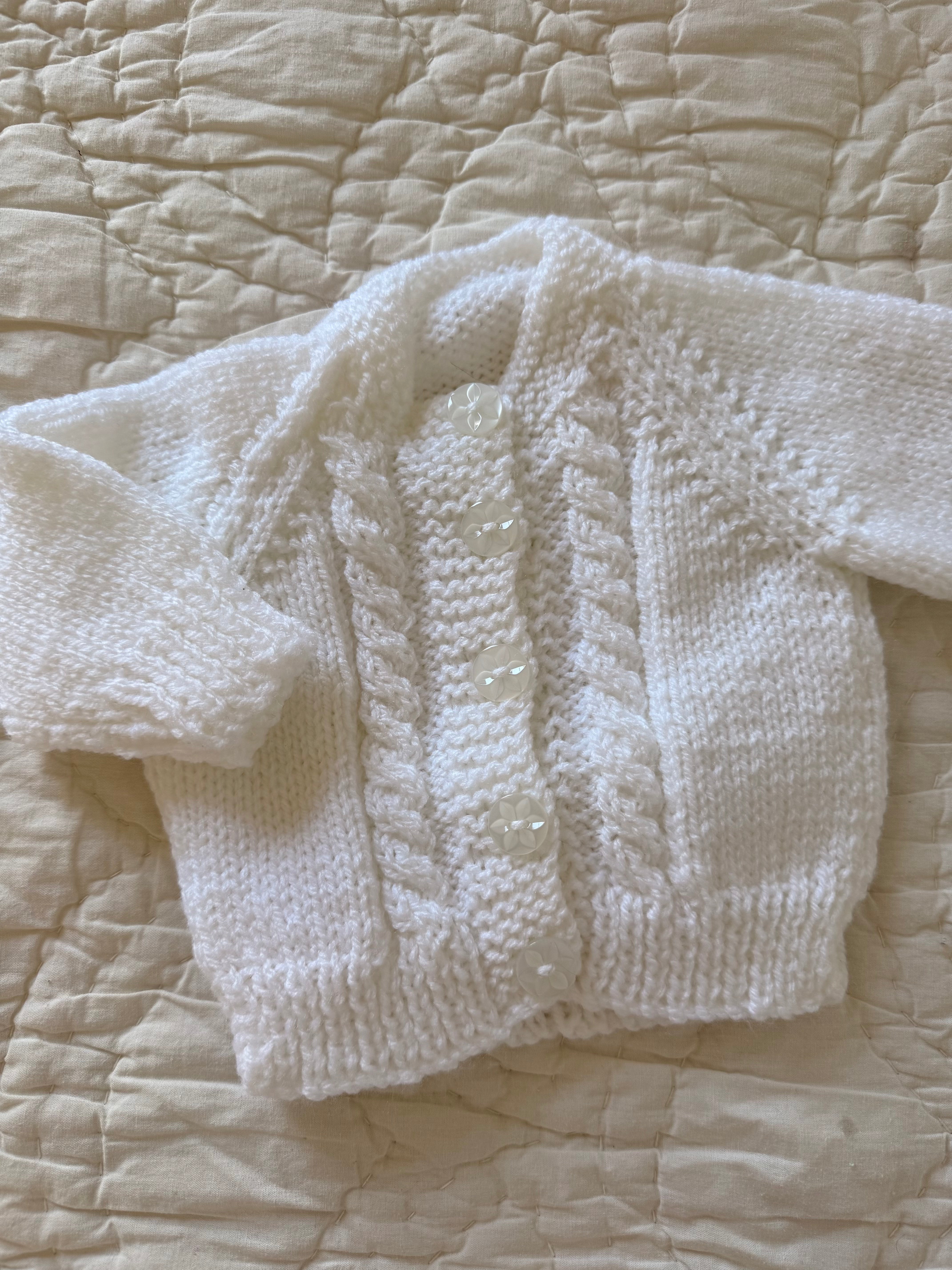 0-3 months | hand knit