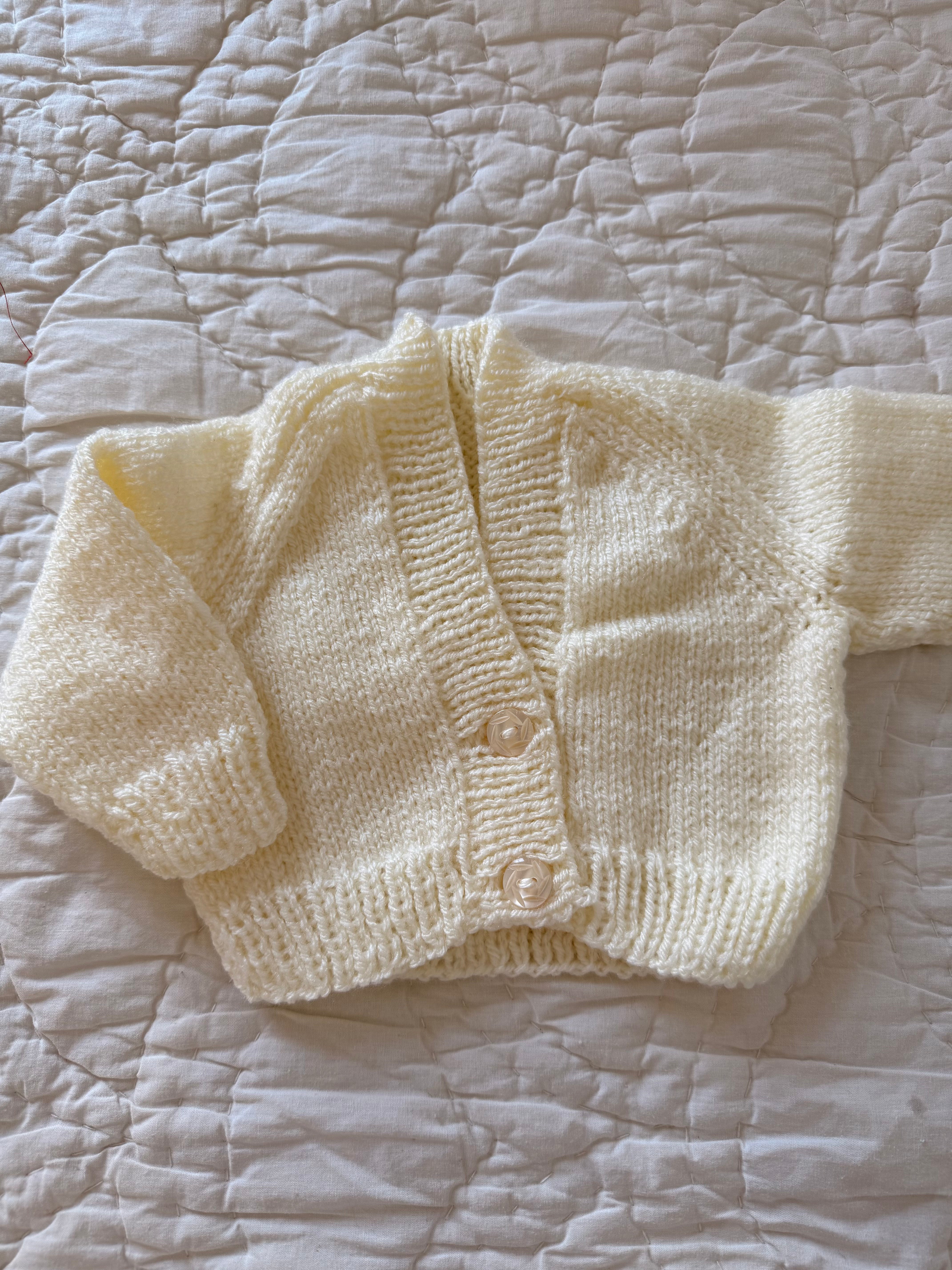 0-3 months | hand knit