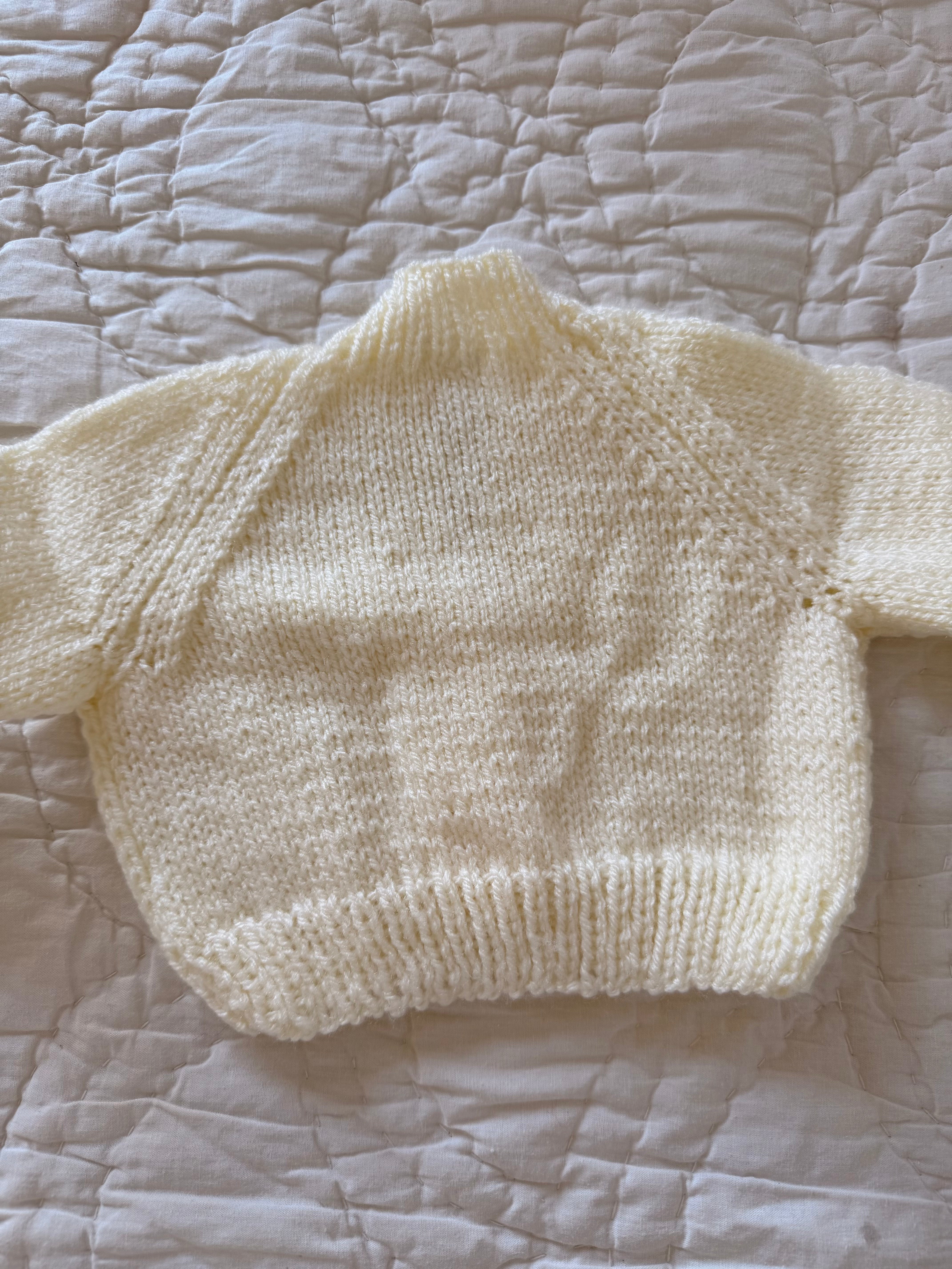 0-3 months | hand knit