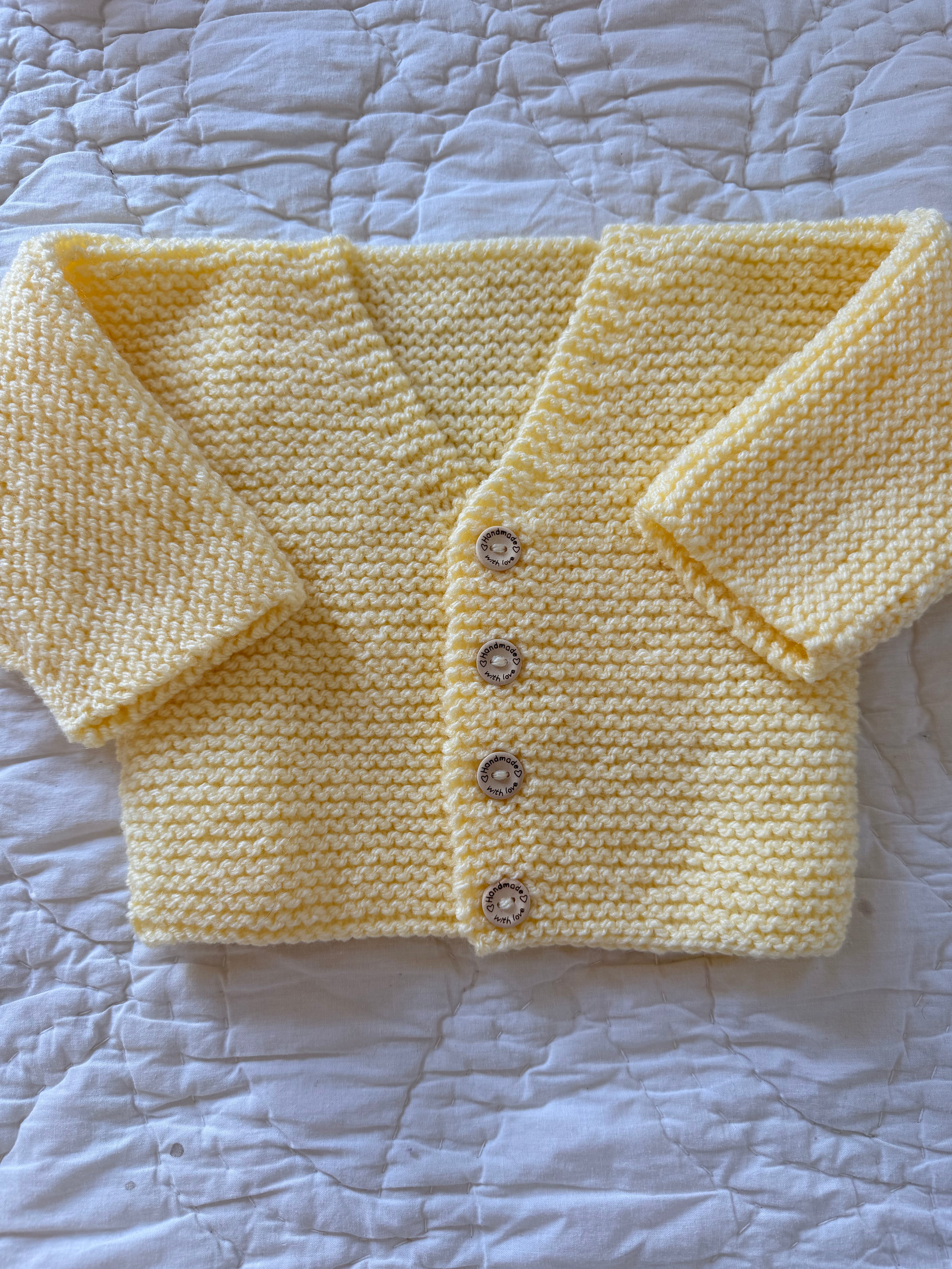 3-6 months | hand knit