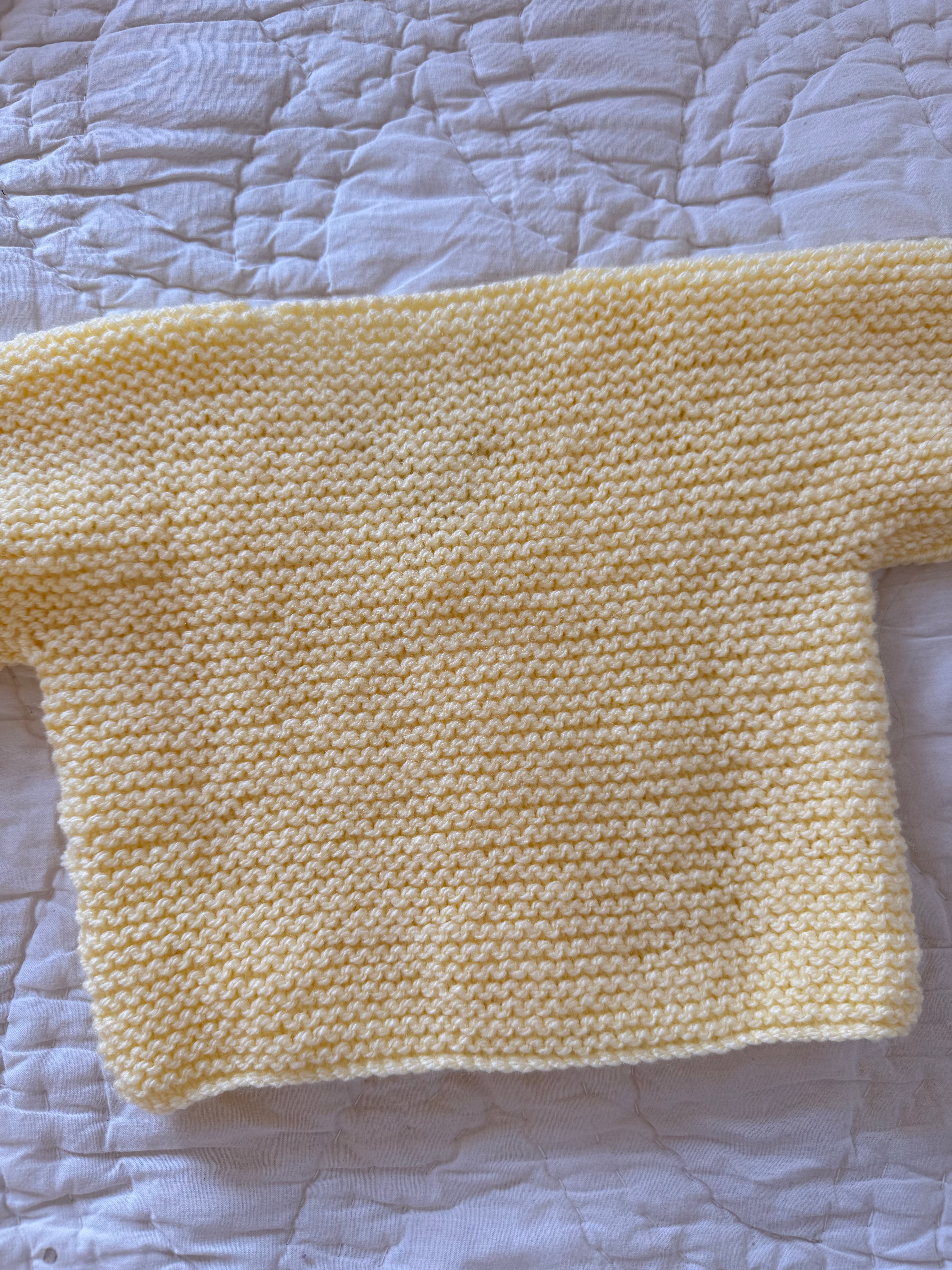 3-6 months | hand knit