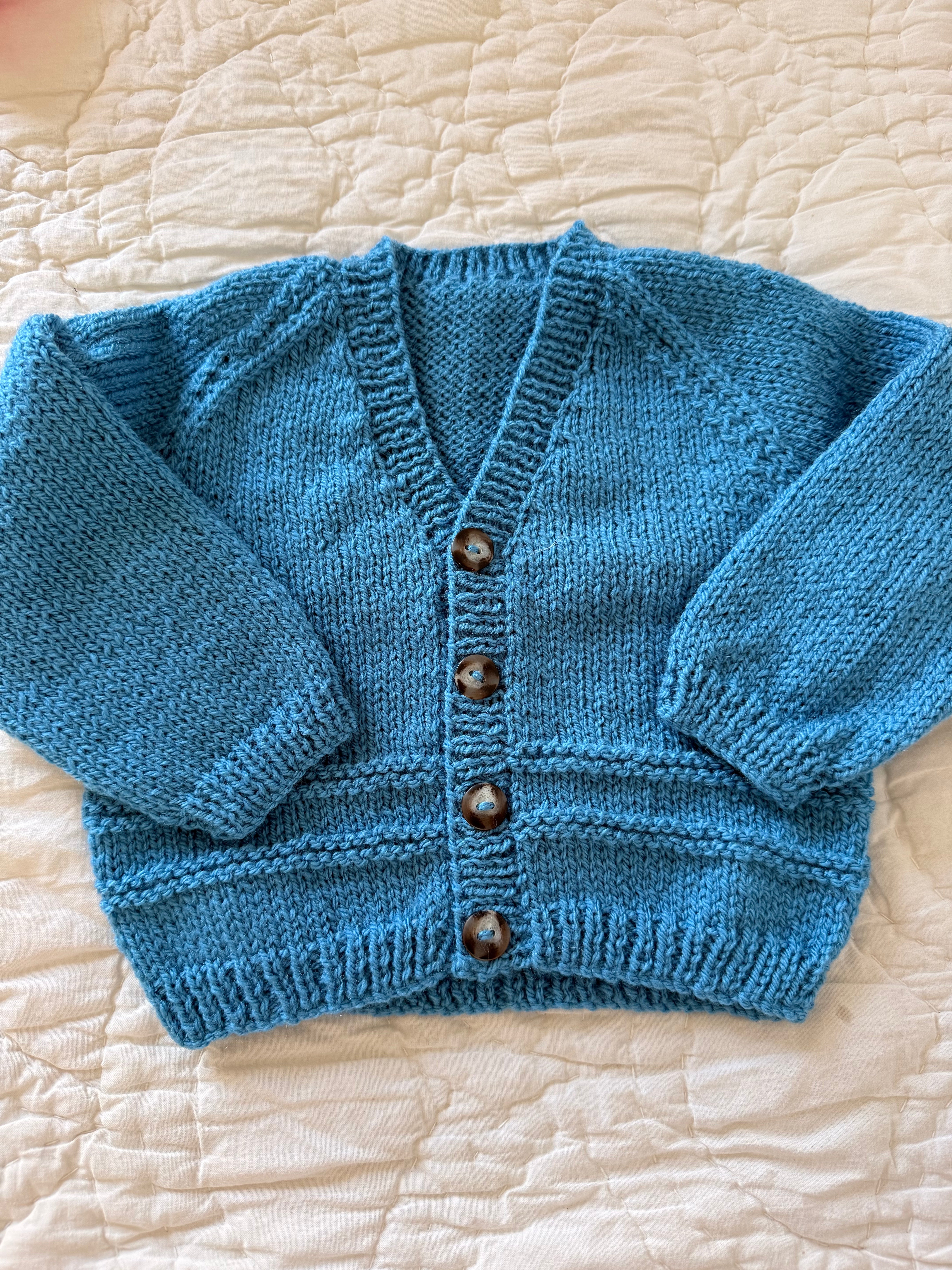 3-6 months | hand knit
