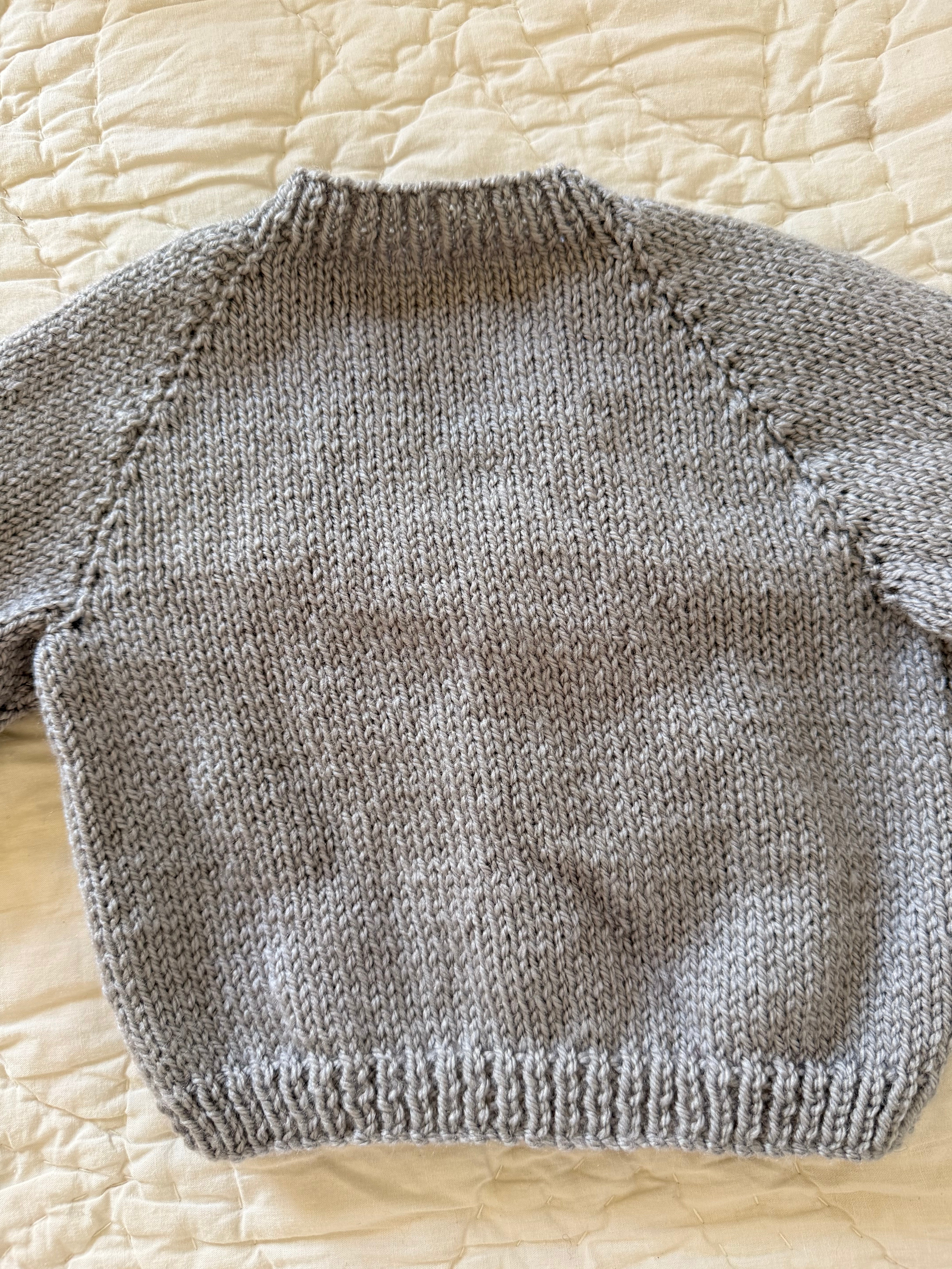 3-6 months | hand knit