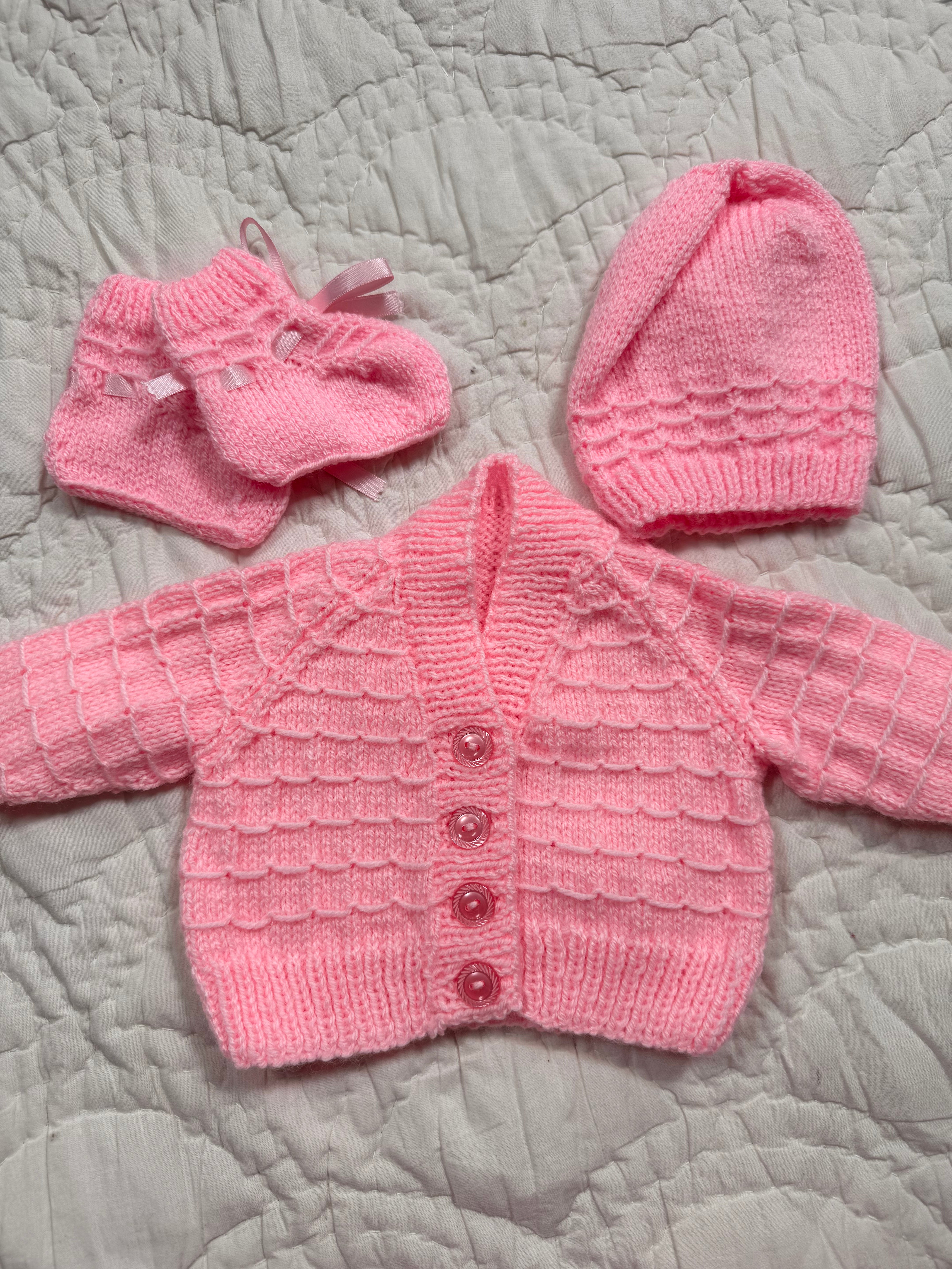 0-3 months | hand knit