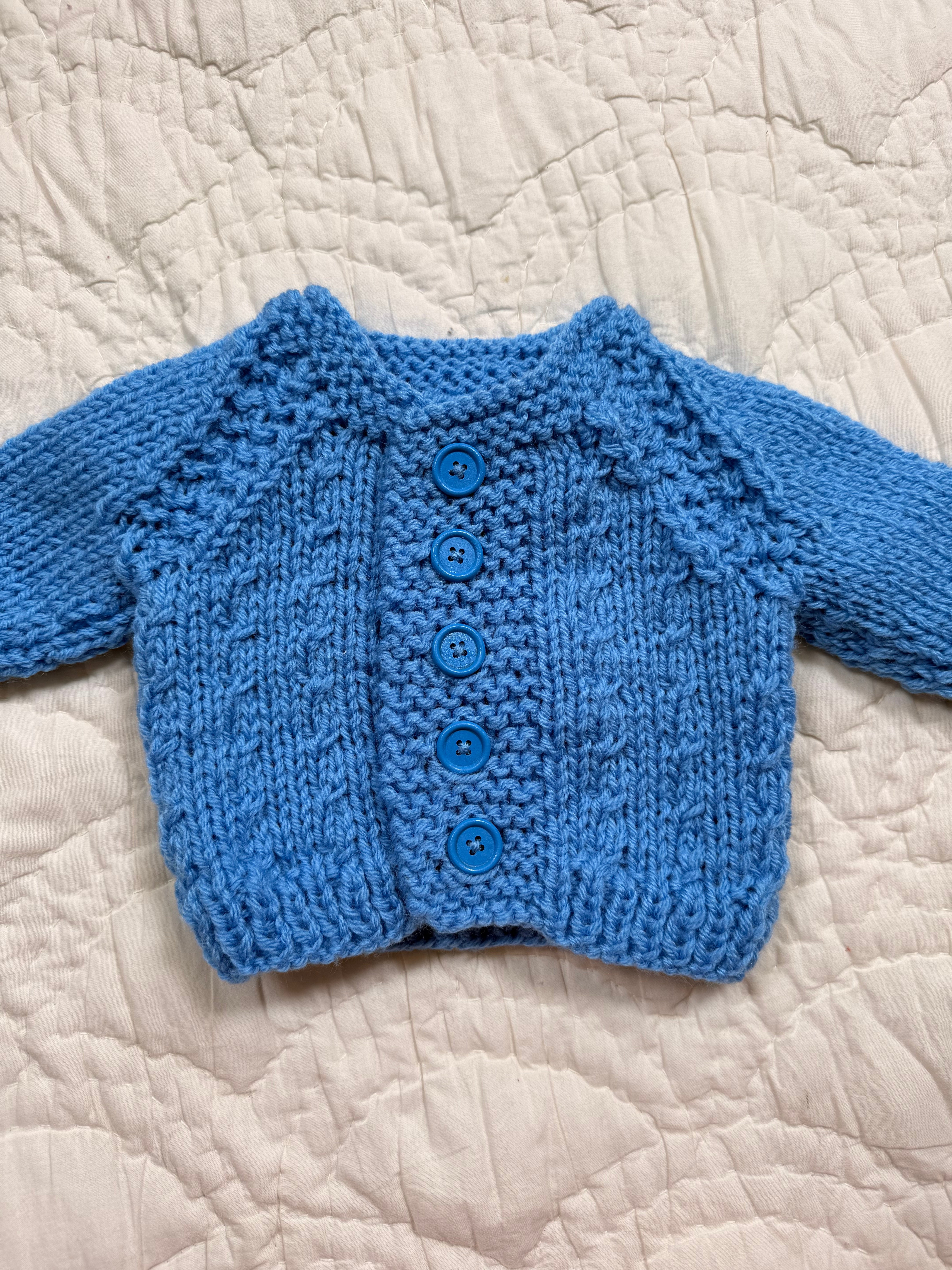 0-3 months | hand knit