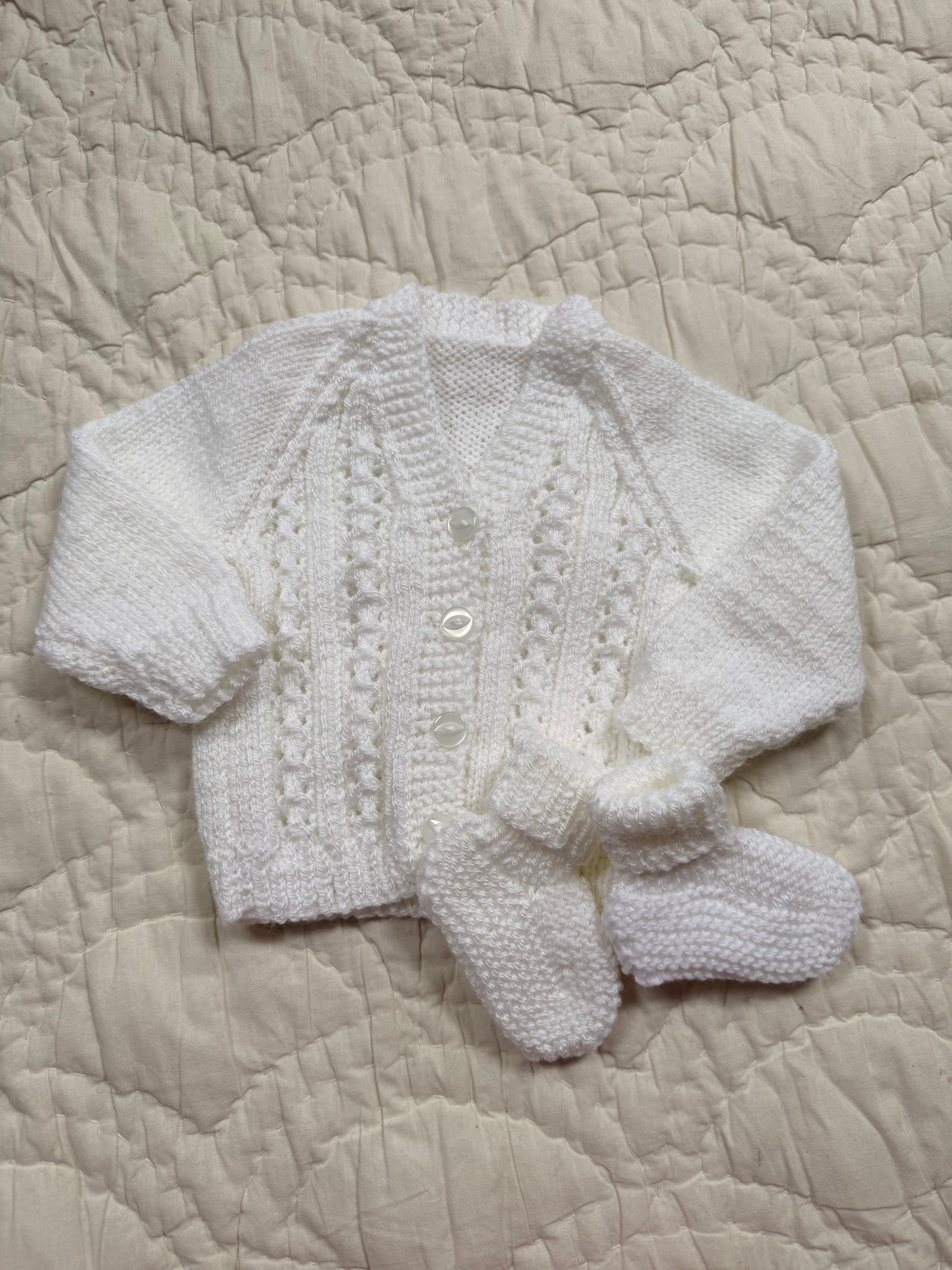 0-3 months | hand knit