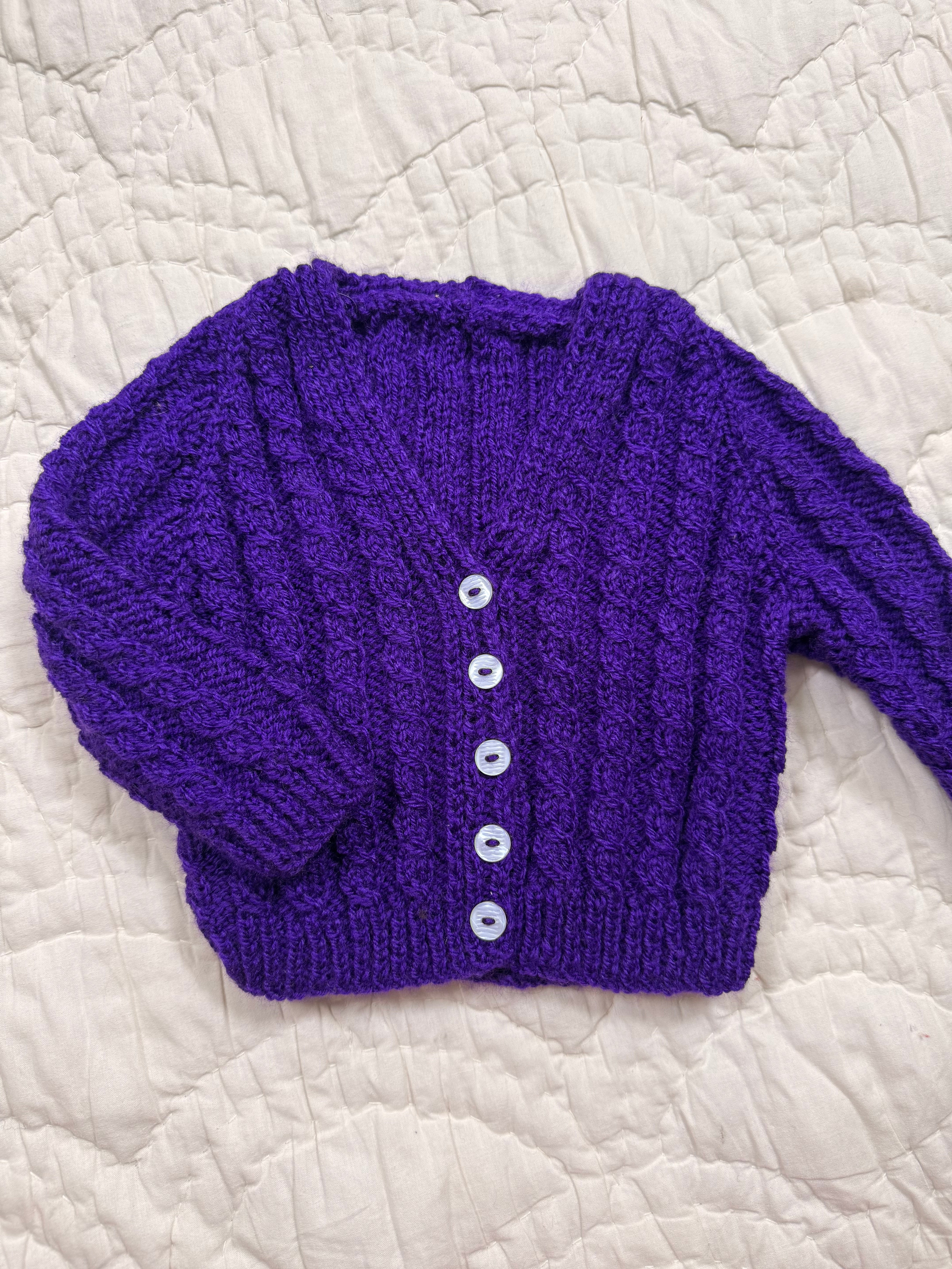 3-6 months | hand knit