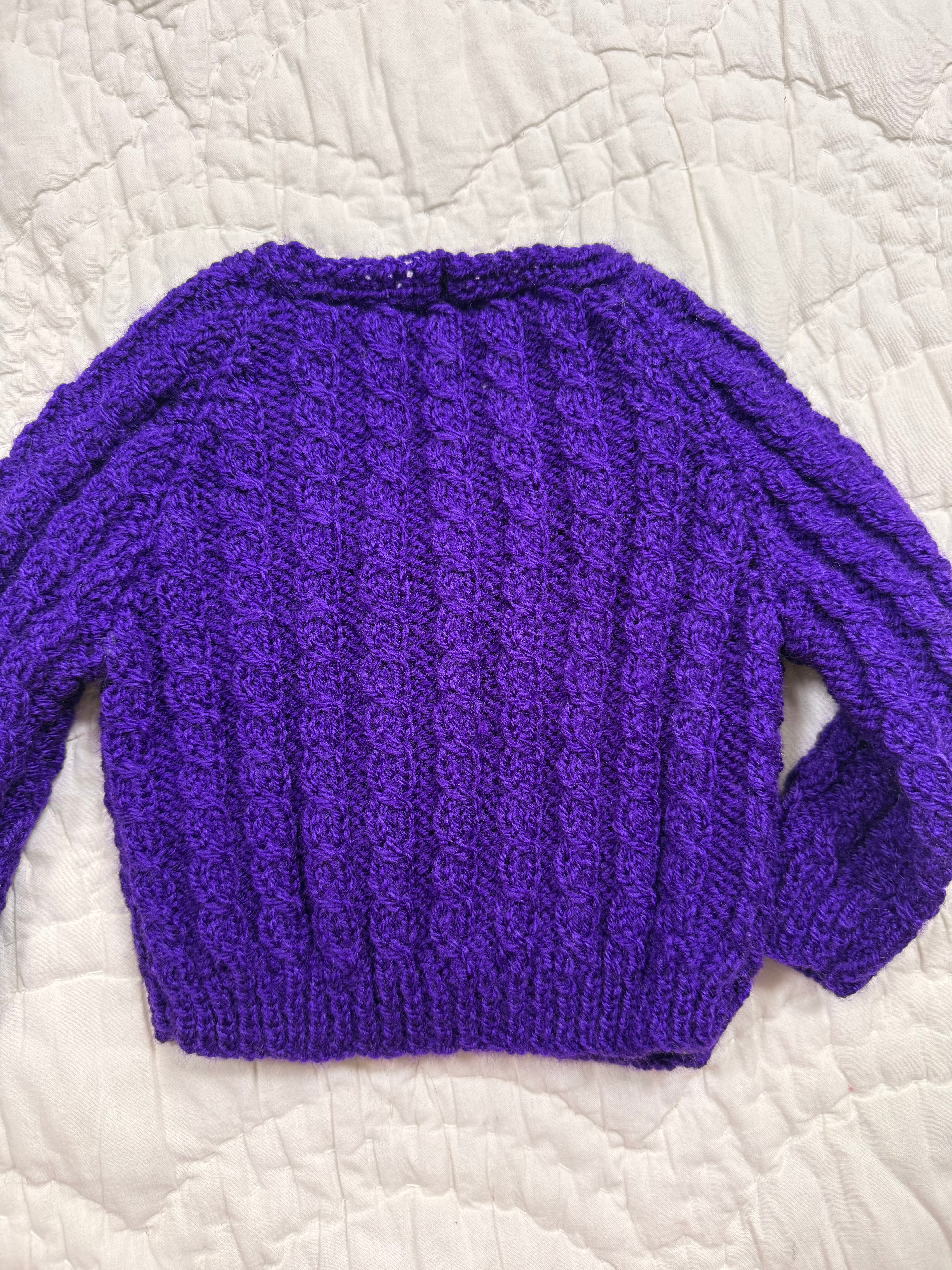 3-6 months | hand knit