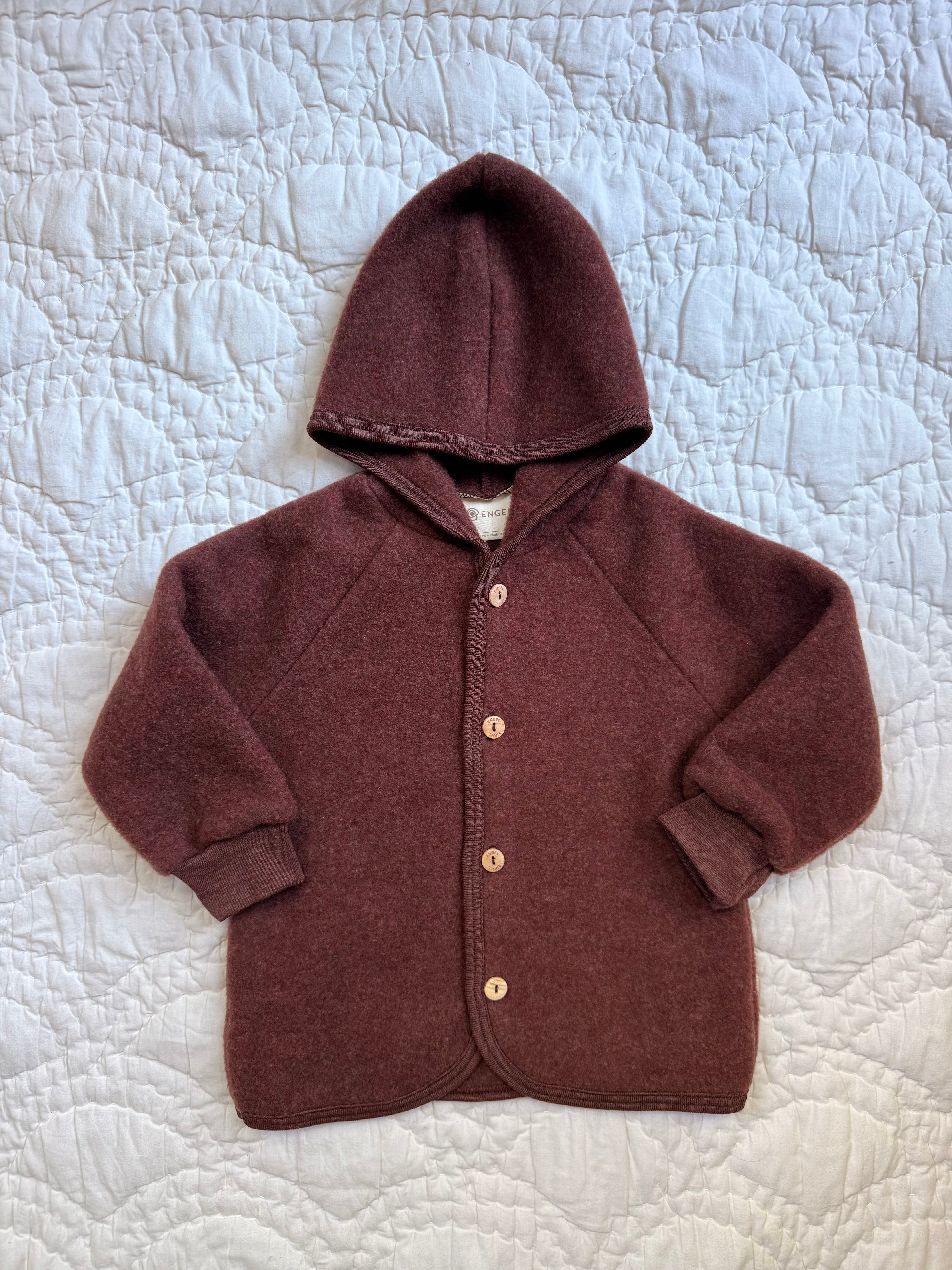 ENGEL x TLWS  merino wool jacket - mini embroidery