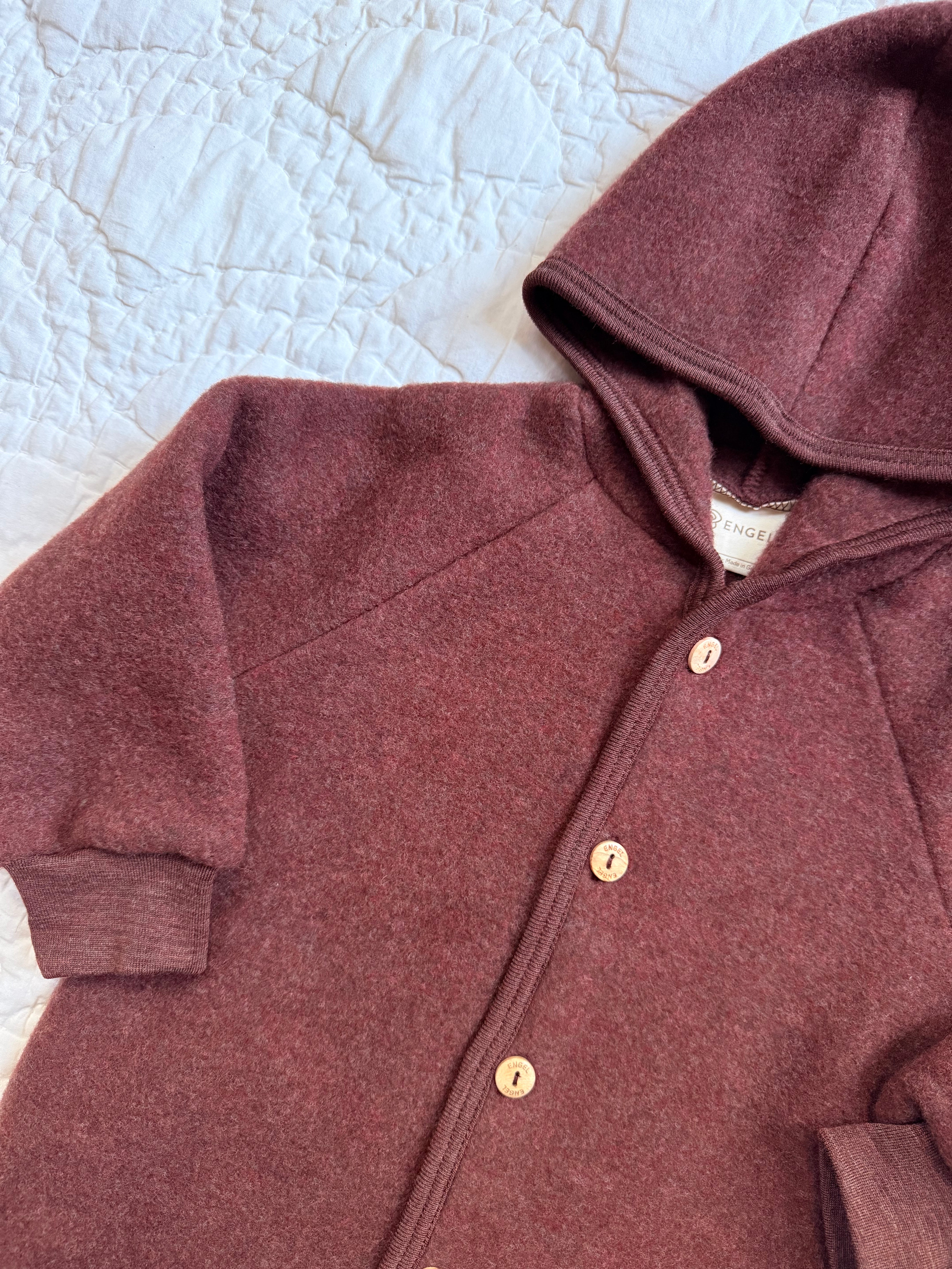 ENGEL x TLWS  merino wool jacket - mini embroidery