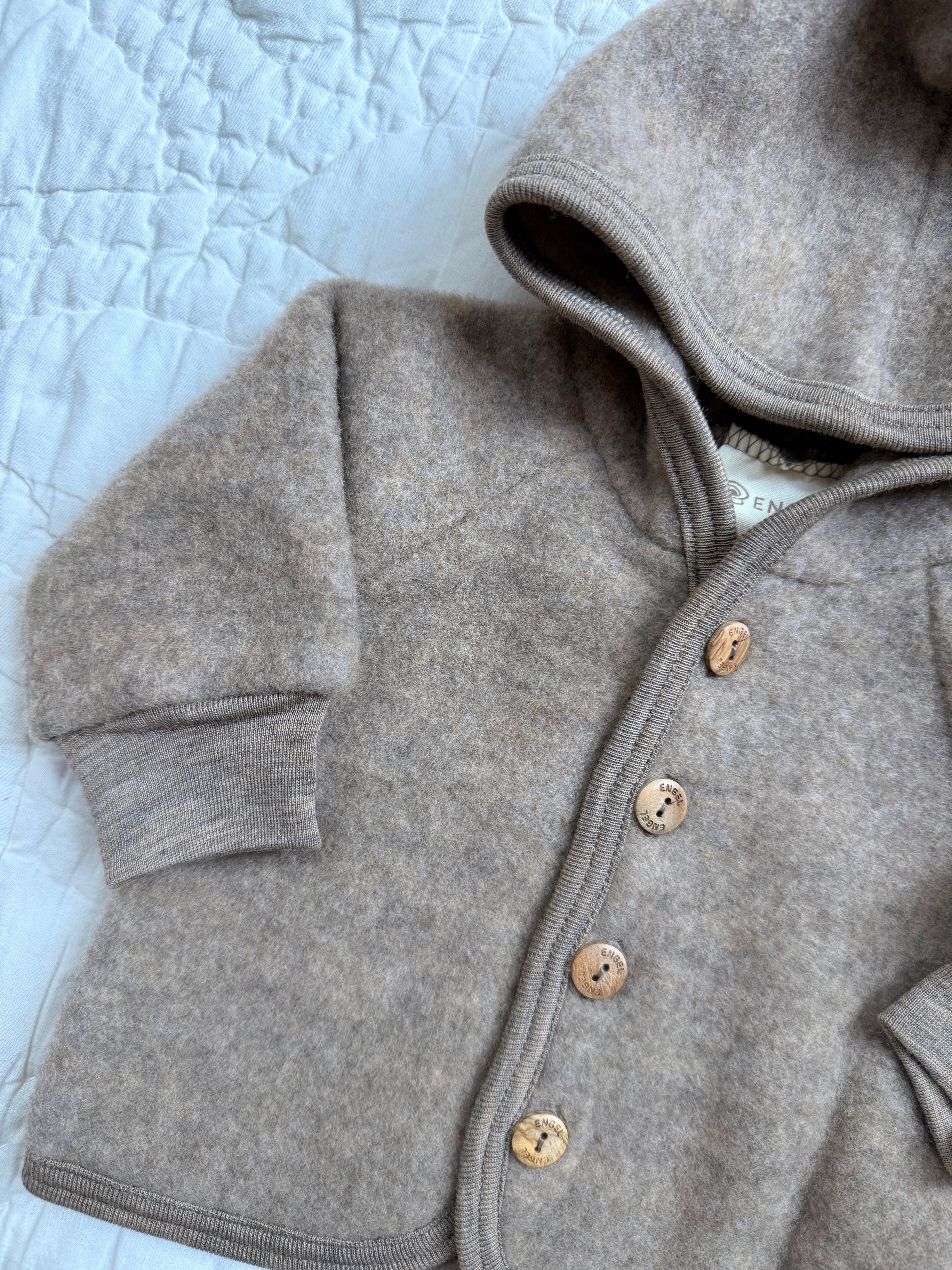 ENGEL x TLWS  merino wool jacket - mini embroidery