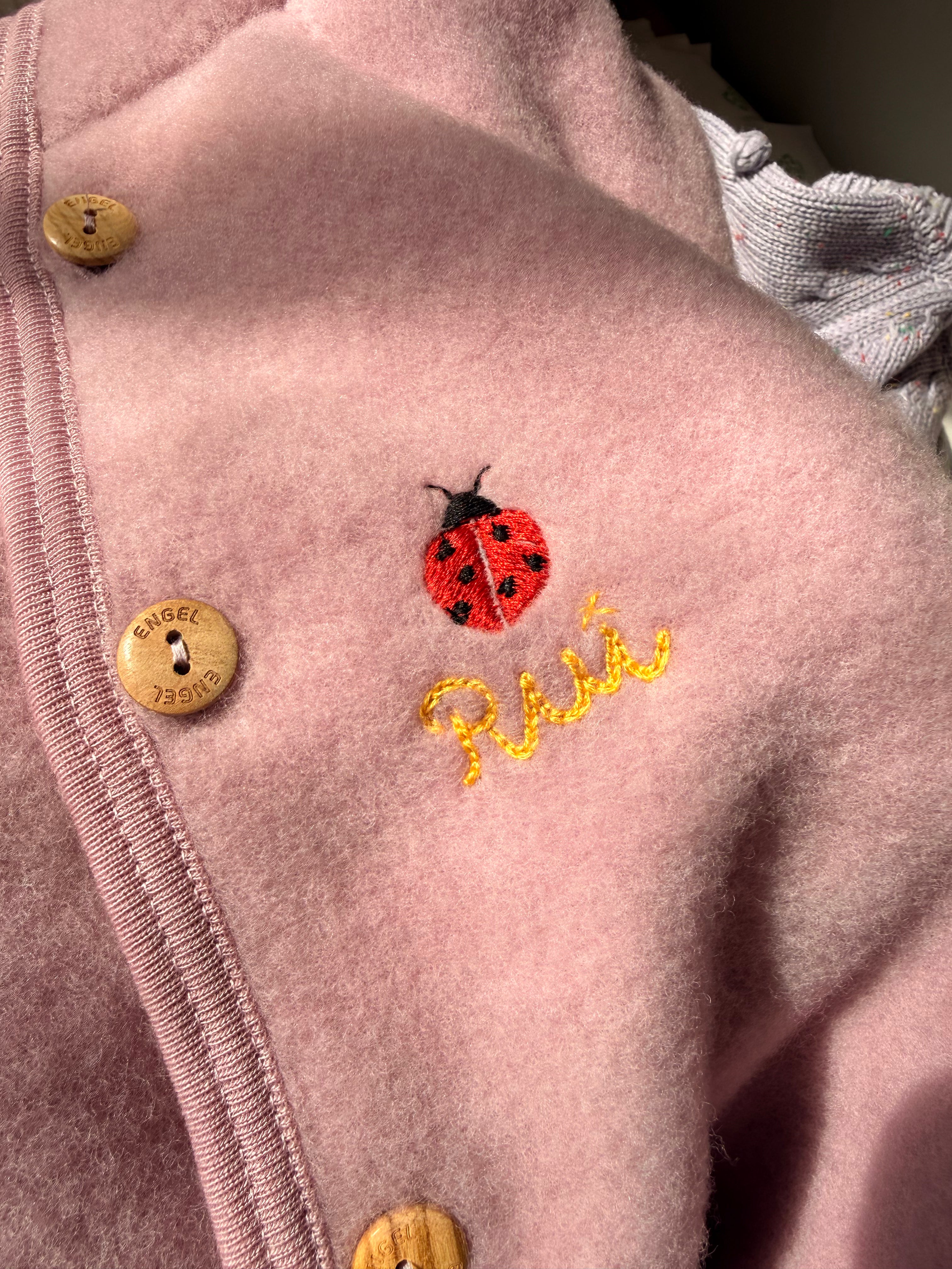 ENGEL x TLWS  merino wool jacket - mini embroidery