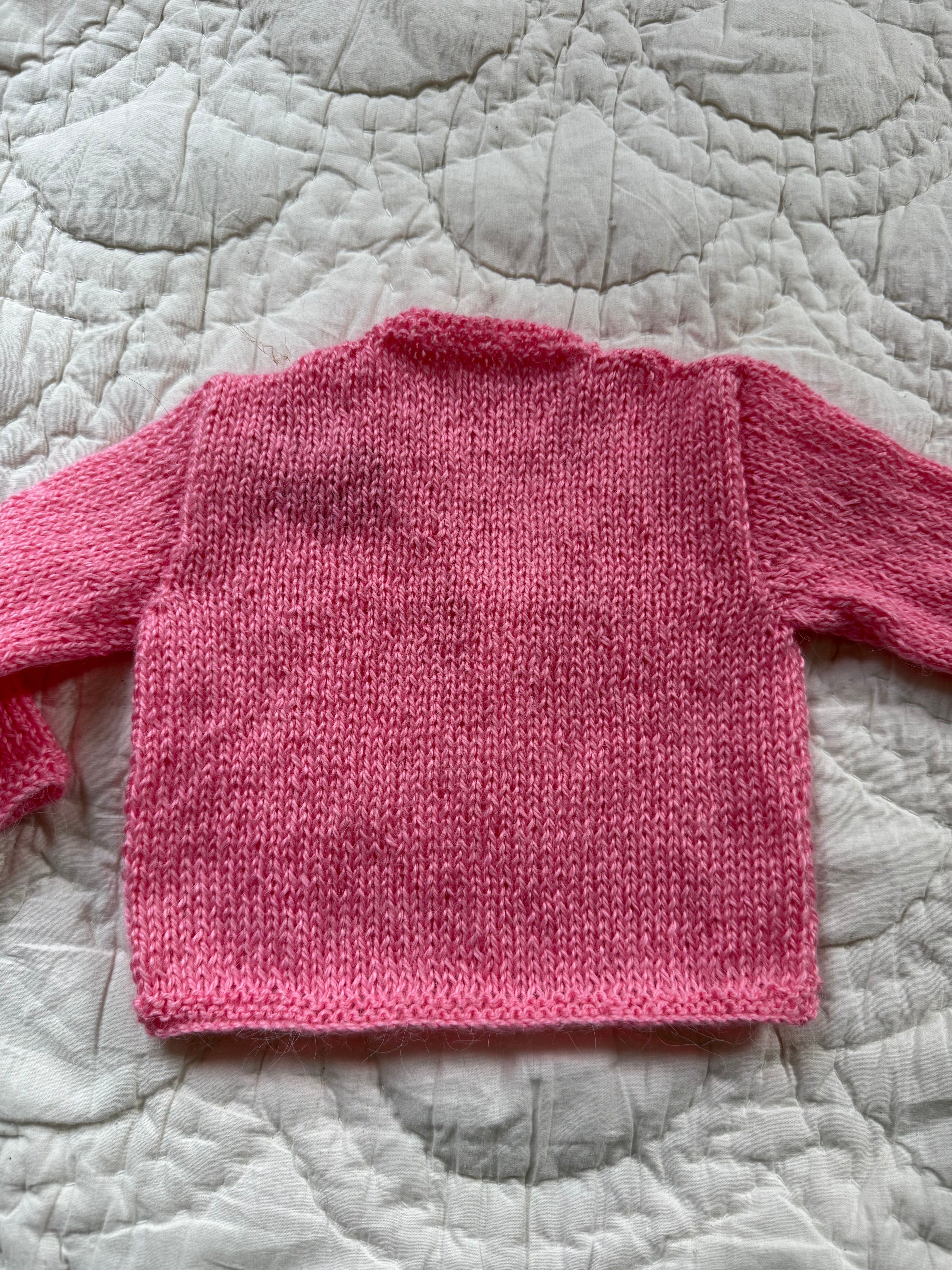3-6 months | hand knit