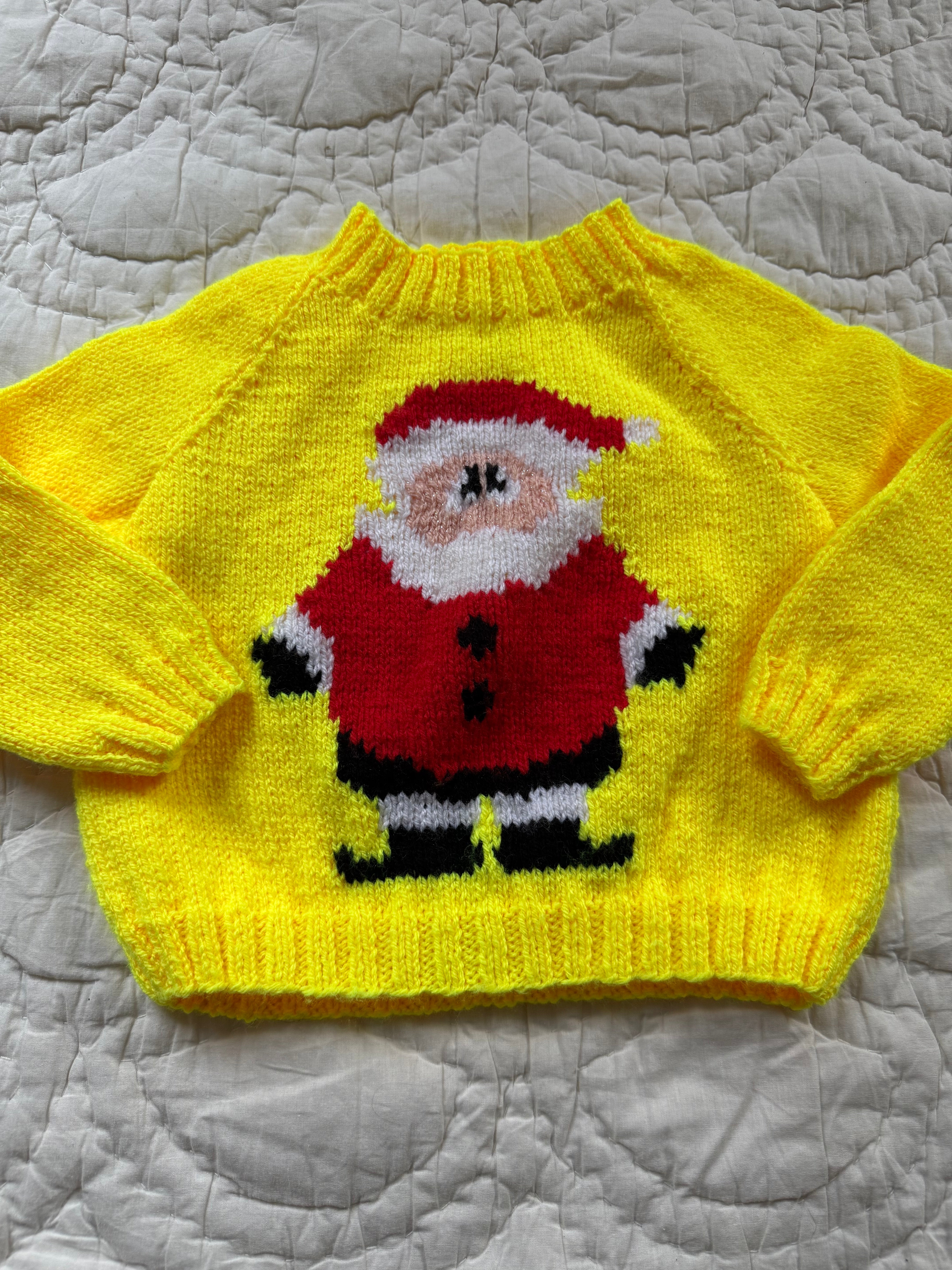 1-2 years | Hand Knit Christmas