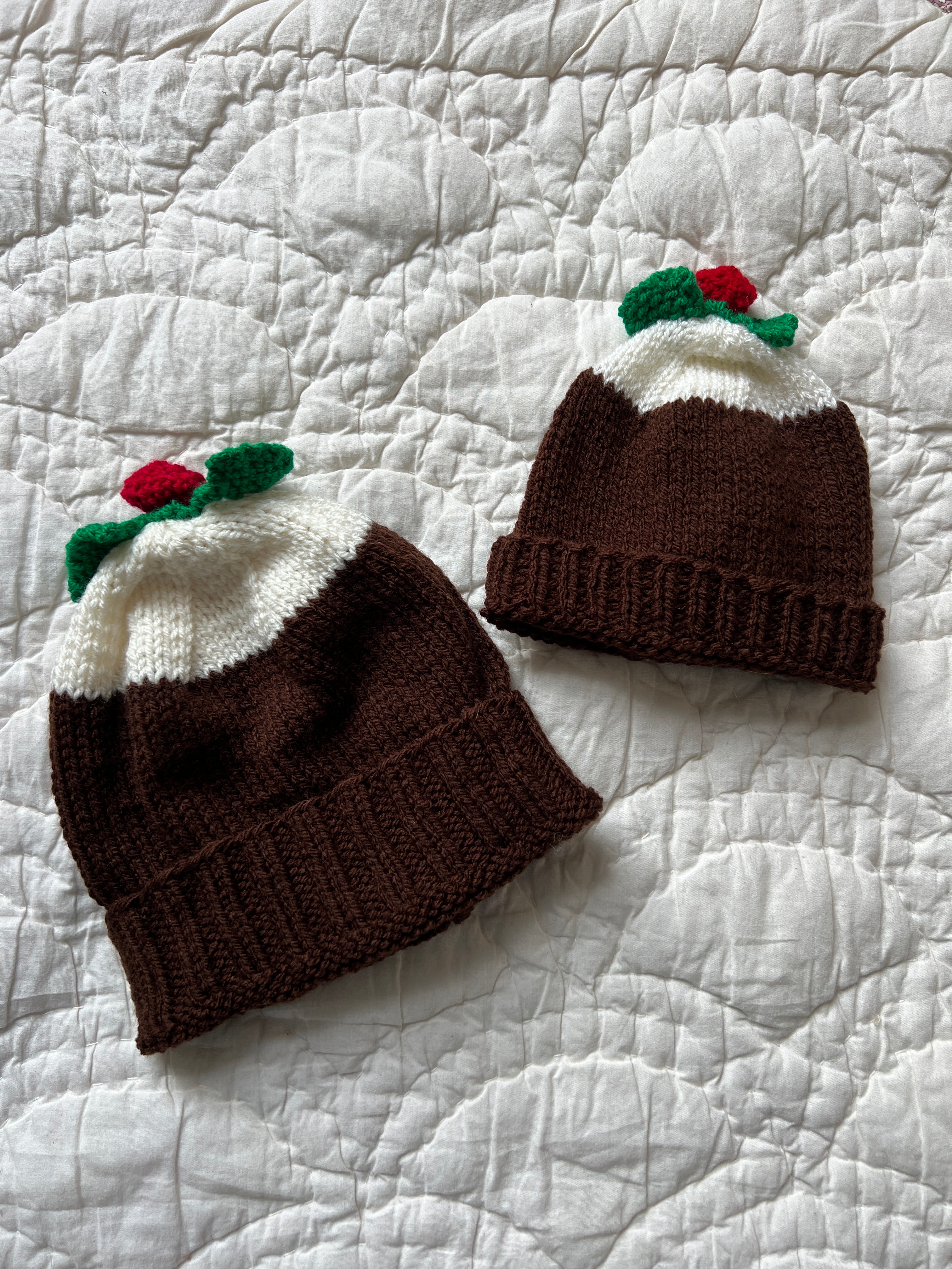 Christmas Pudding Hats