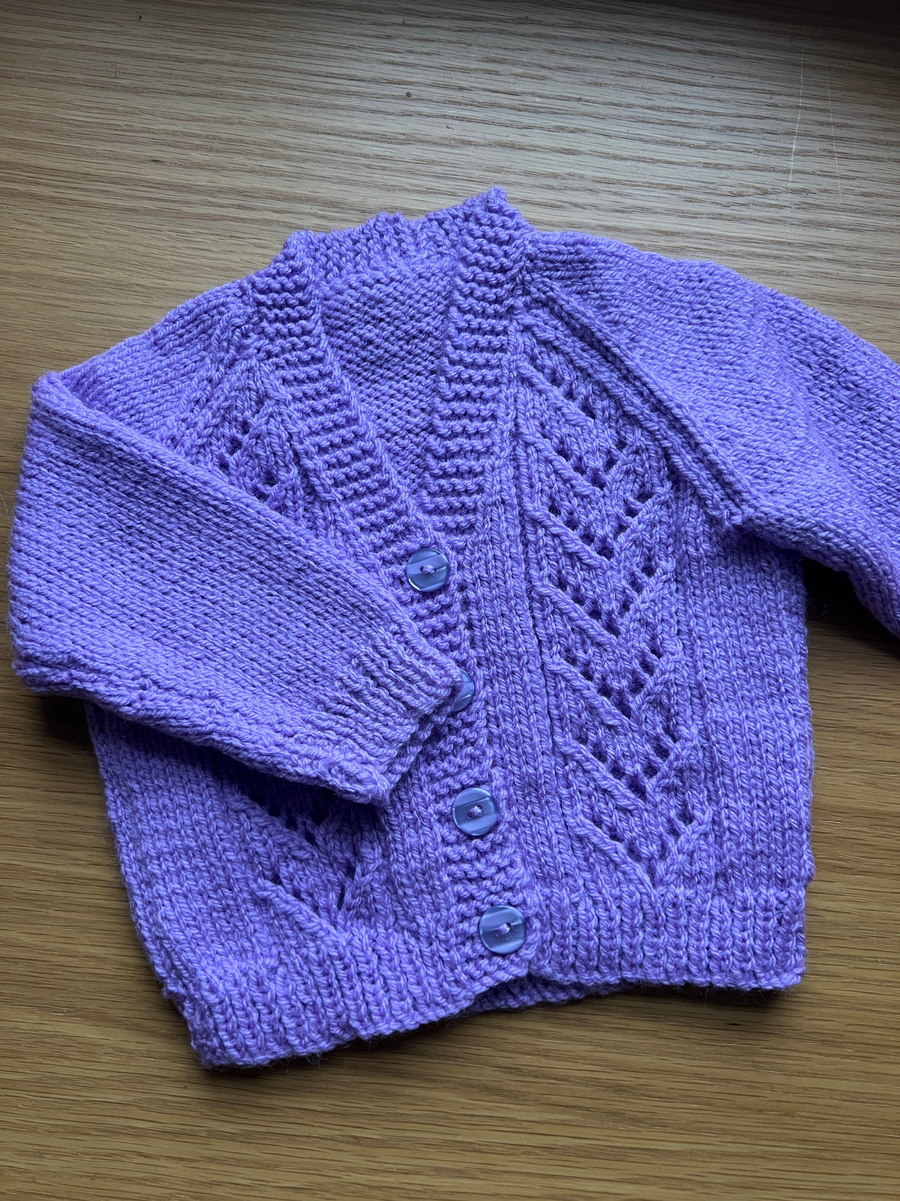 3-6 months | hand knit