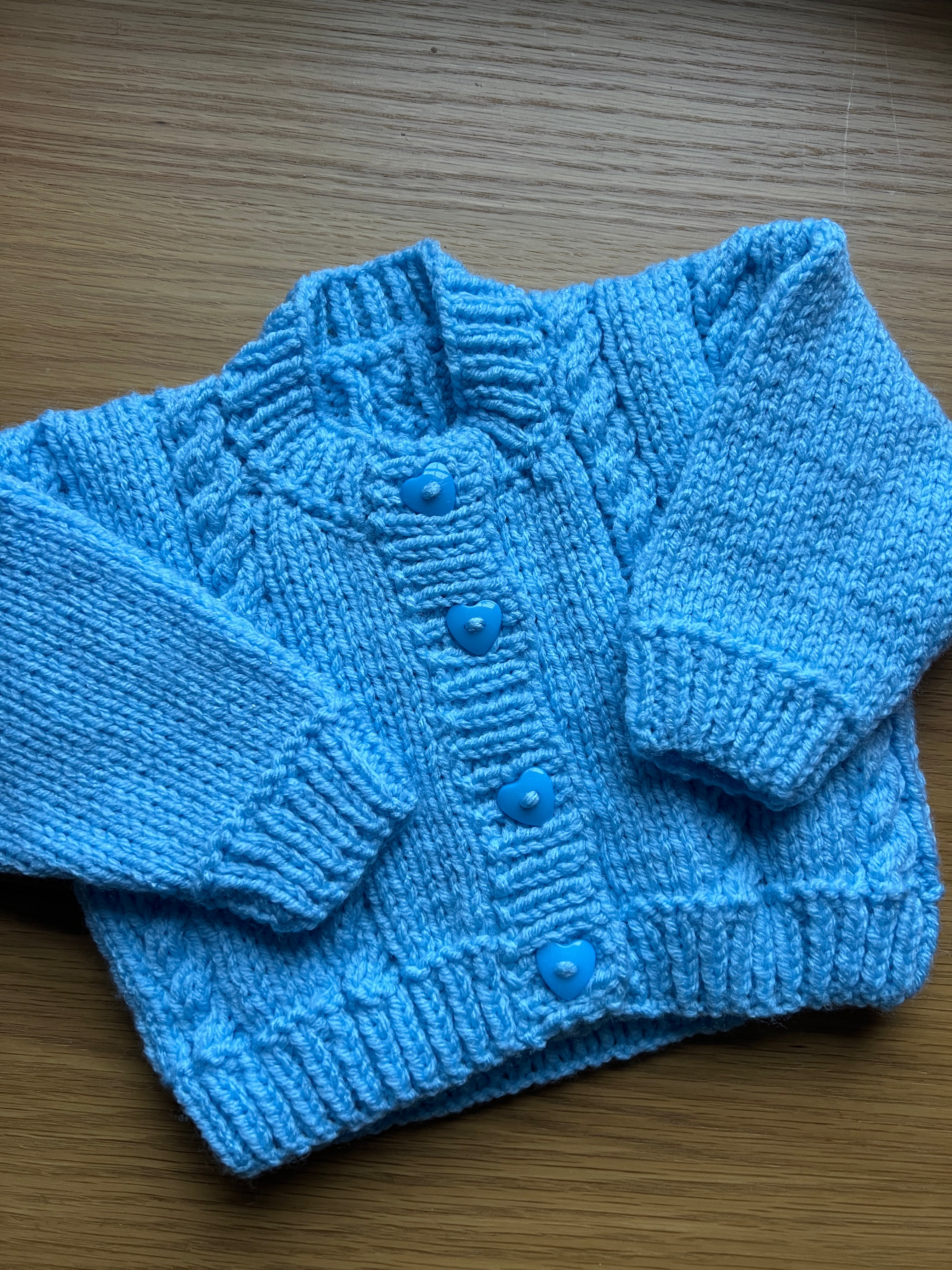 3-6 months | hand knit