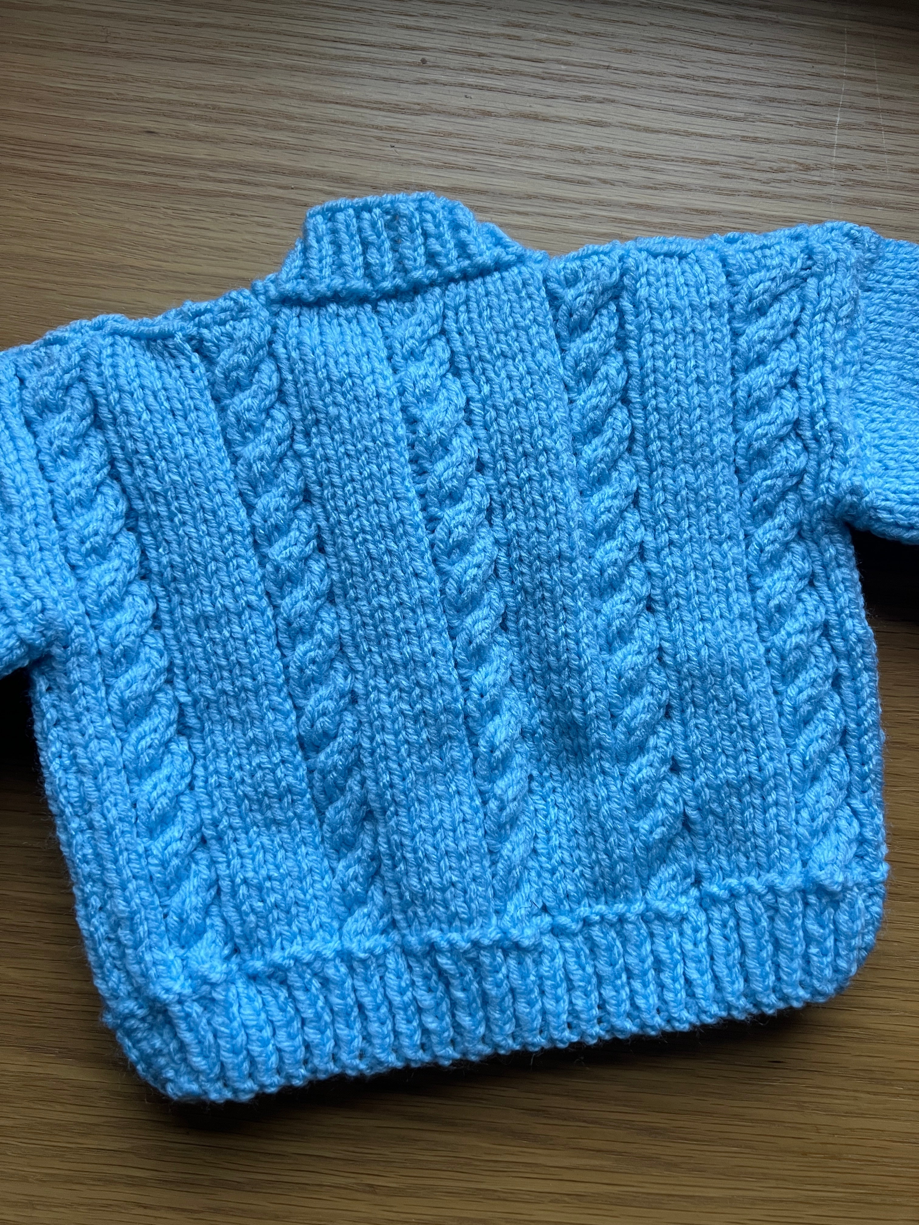 3-6 months | hand knit