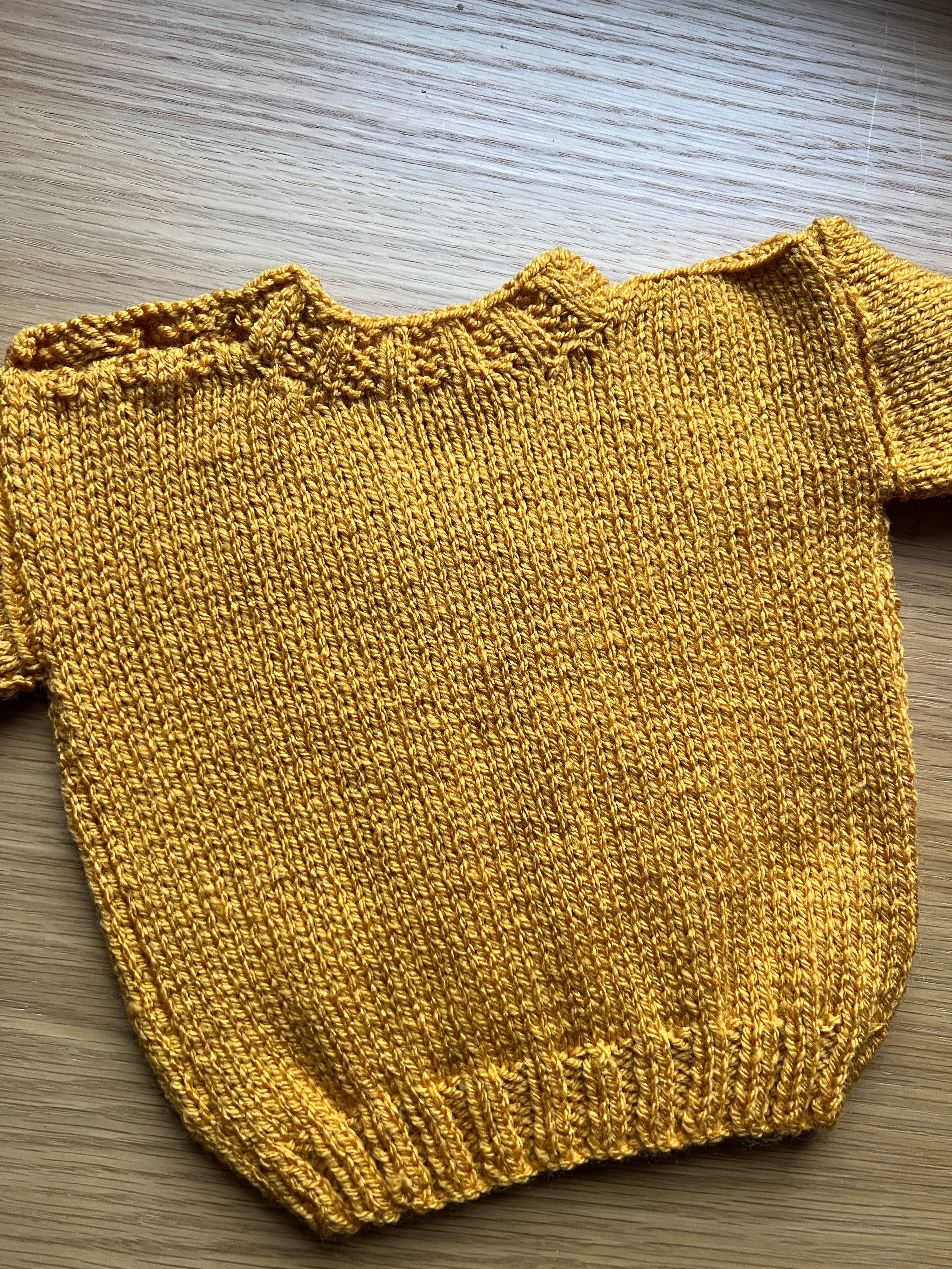 3-6 months | hand knit