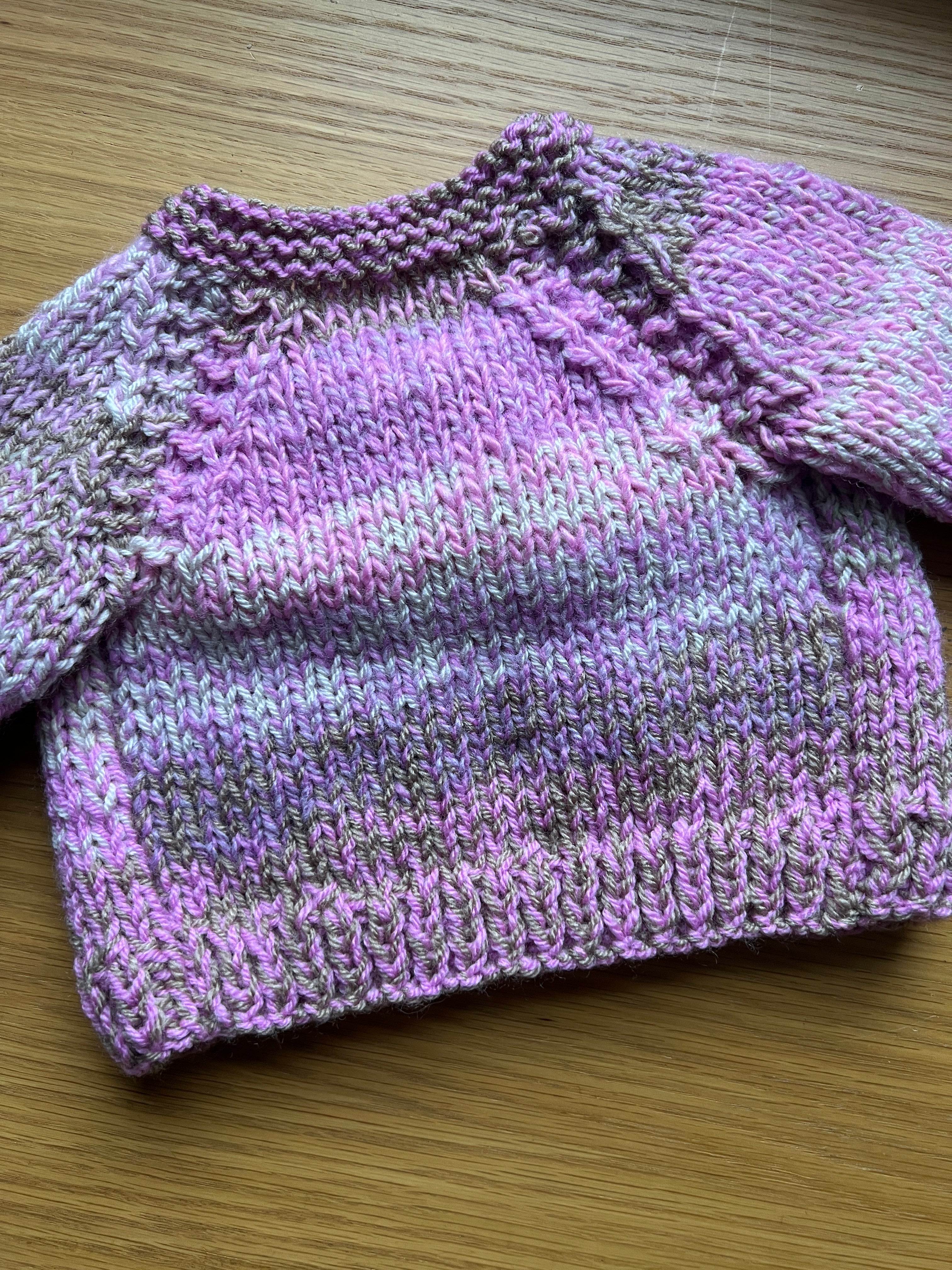 3-6 months | hand knit