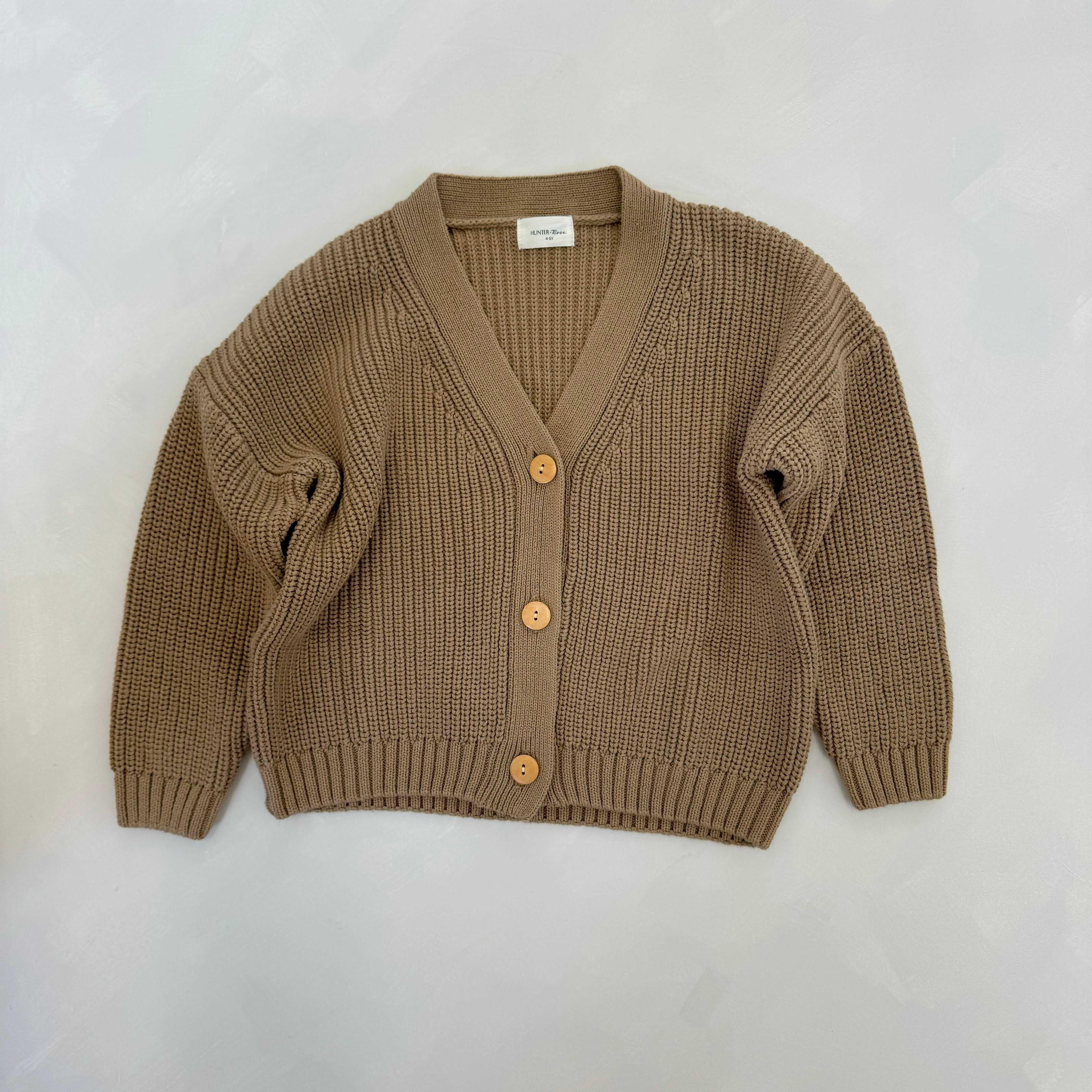 Hunter + Rose x TLWS | latte cardigan