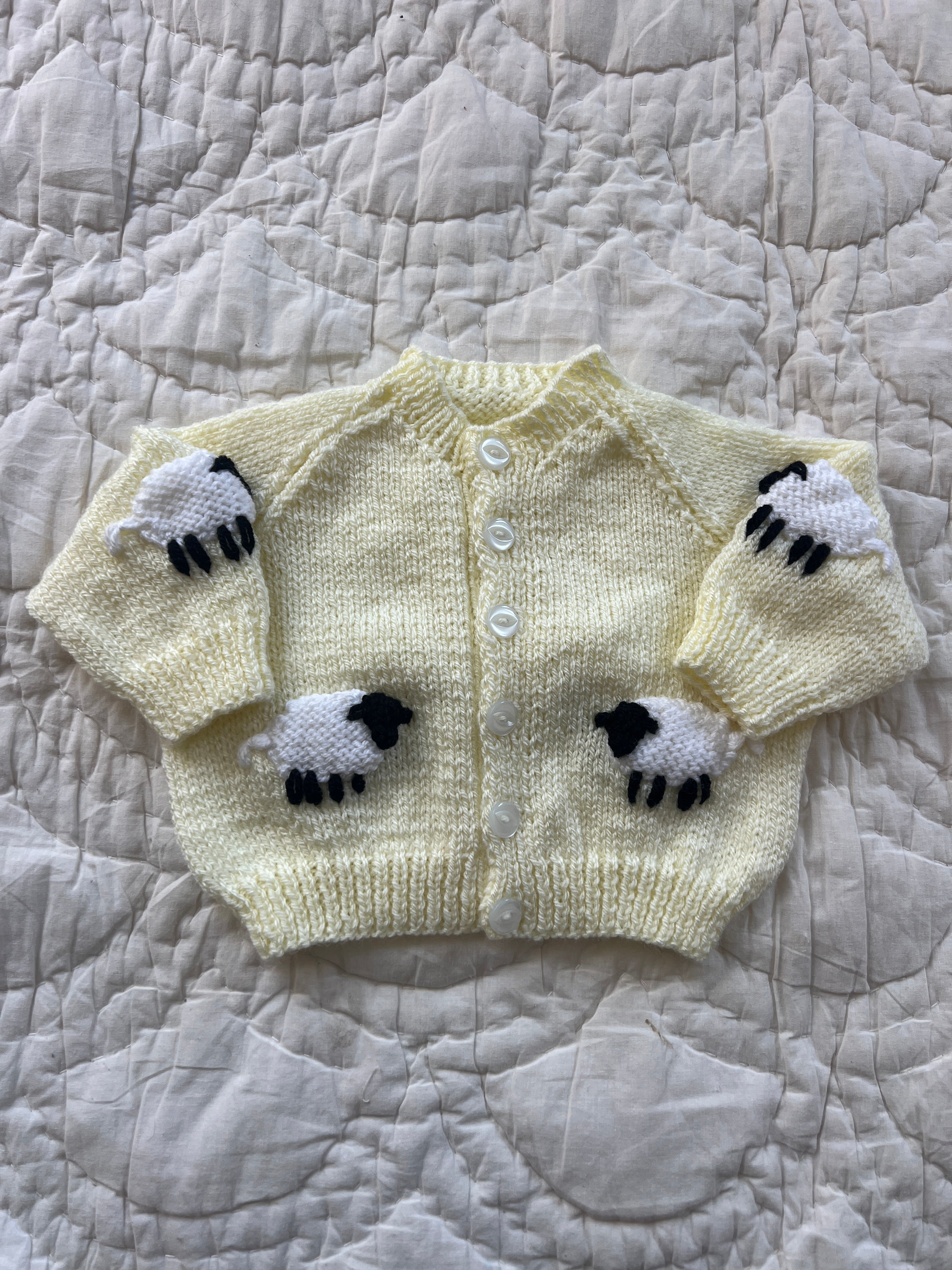 3-6 months | hand knit